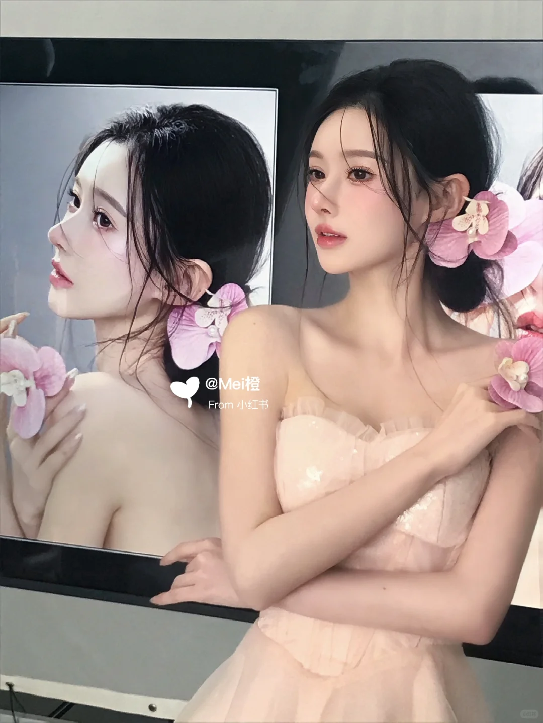 拍个纯欲蝴蝶兰🌷