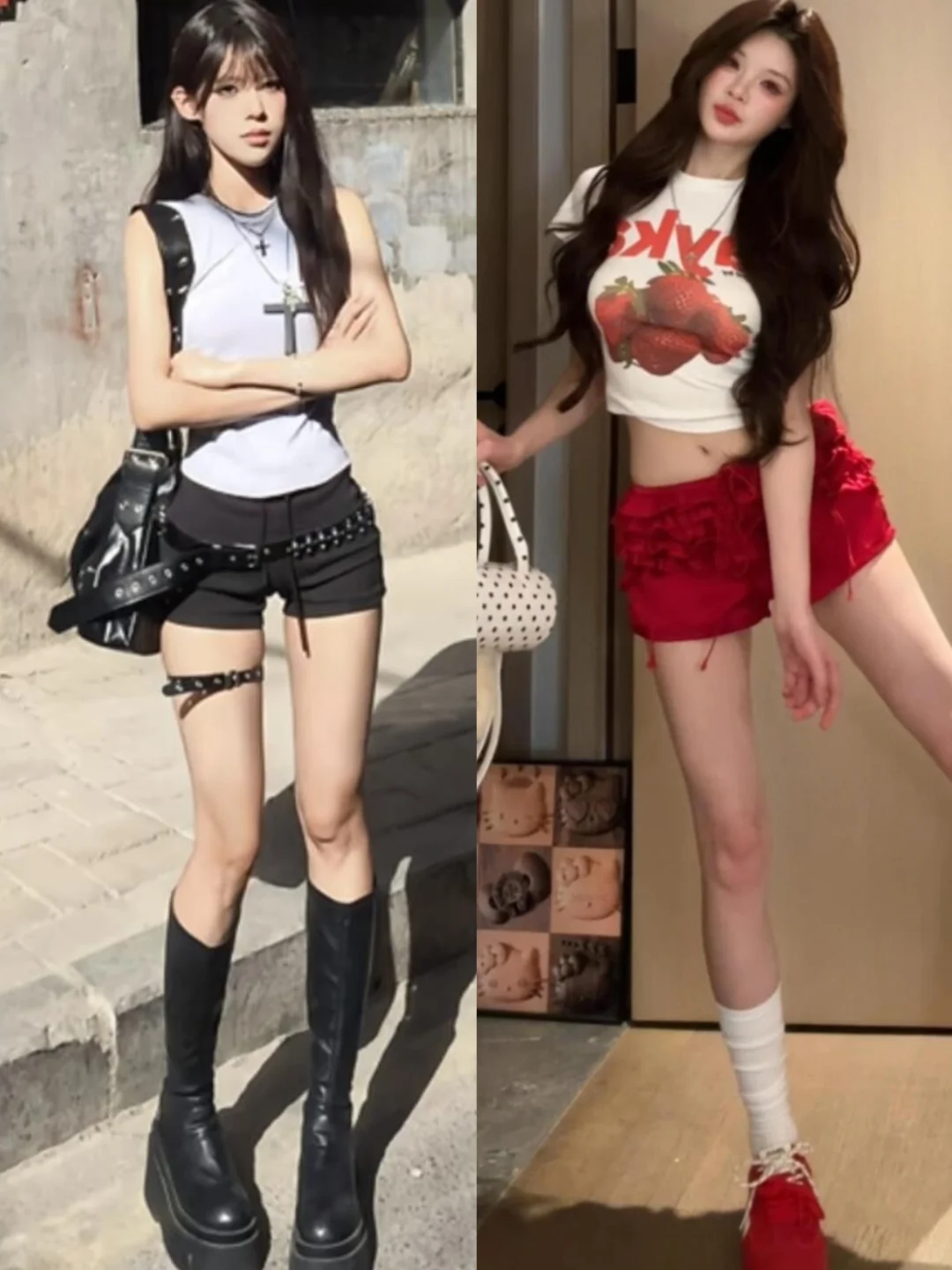 18到25岁女生扬长避短显高显腿长穿搭技巧