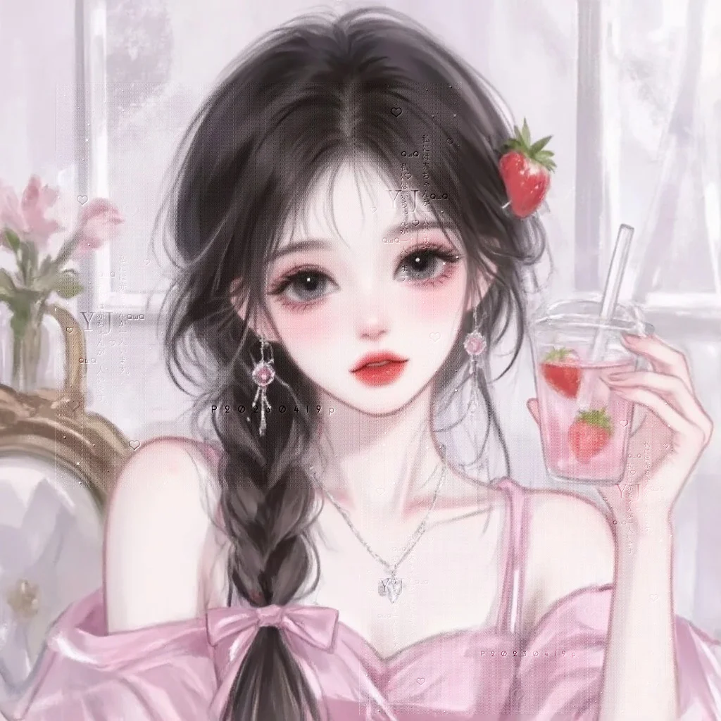粉粉嫩嫩的头像哪个女孩孟拒绝呢