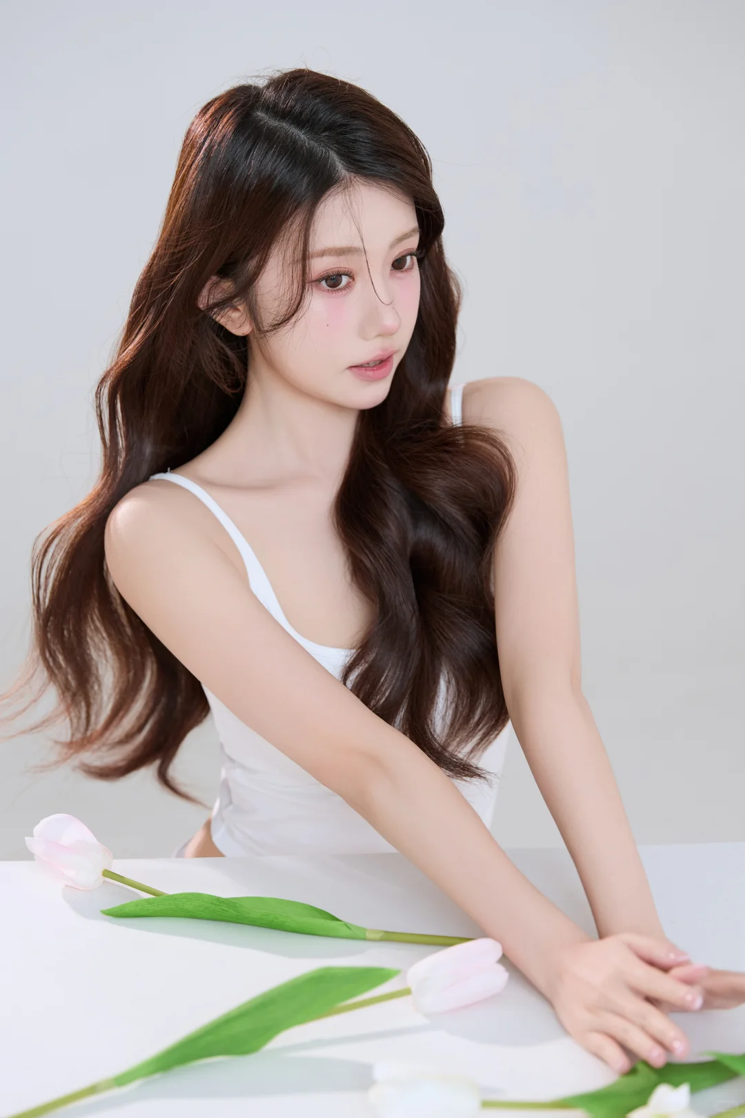 白色氧气感肖像🌷