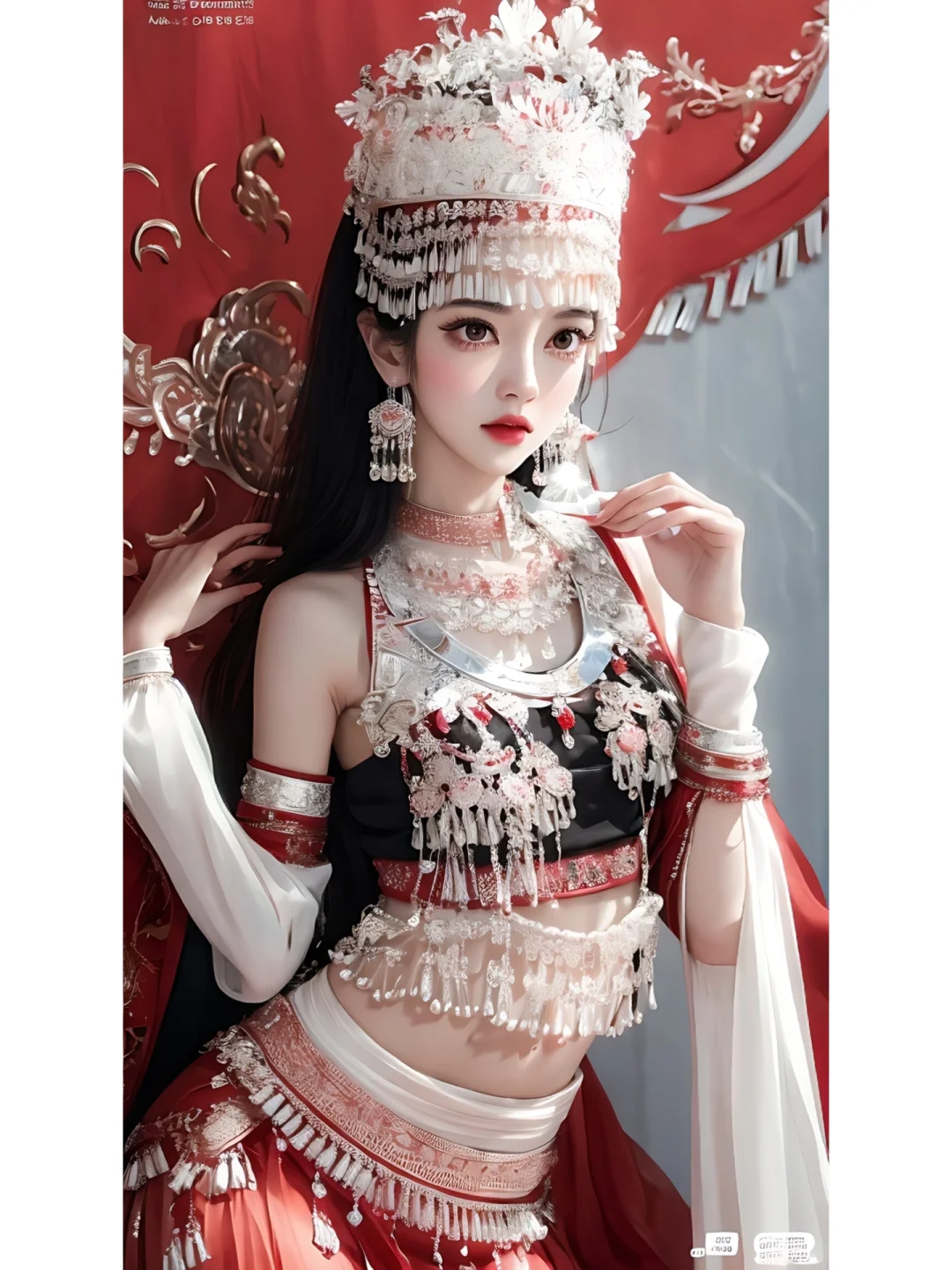 苗族少女｜去苗寨一定还要穿苗服，太好看了