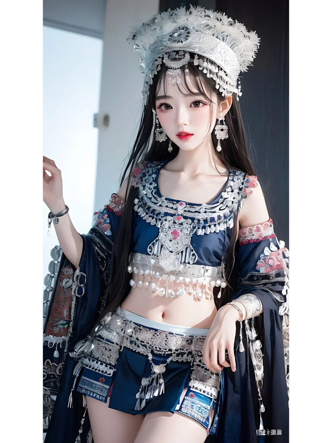 苗族少女｜去苗寨一定还要穿苗服，太好看了