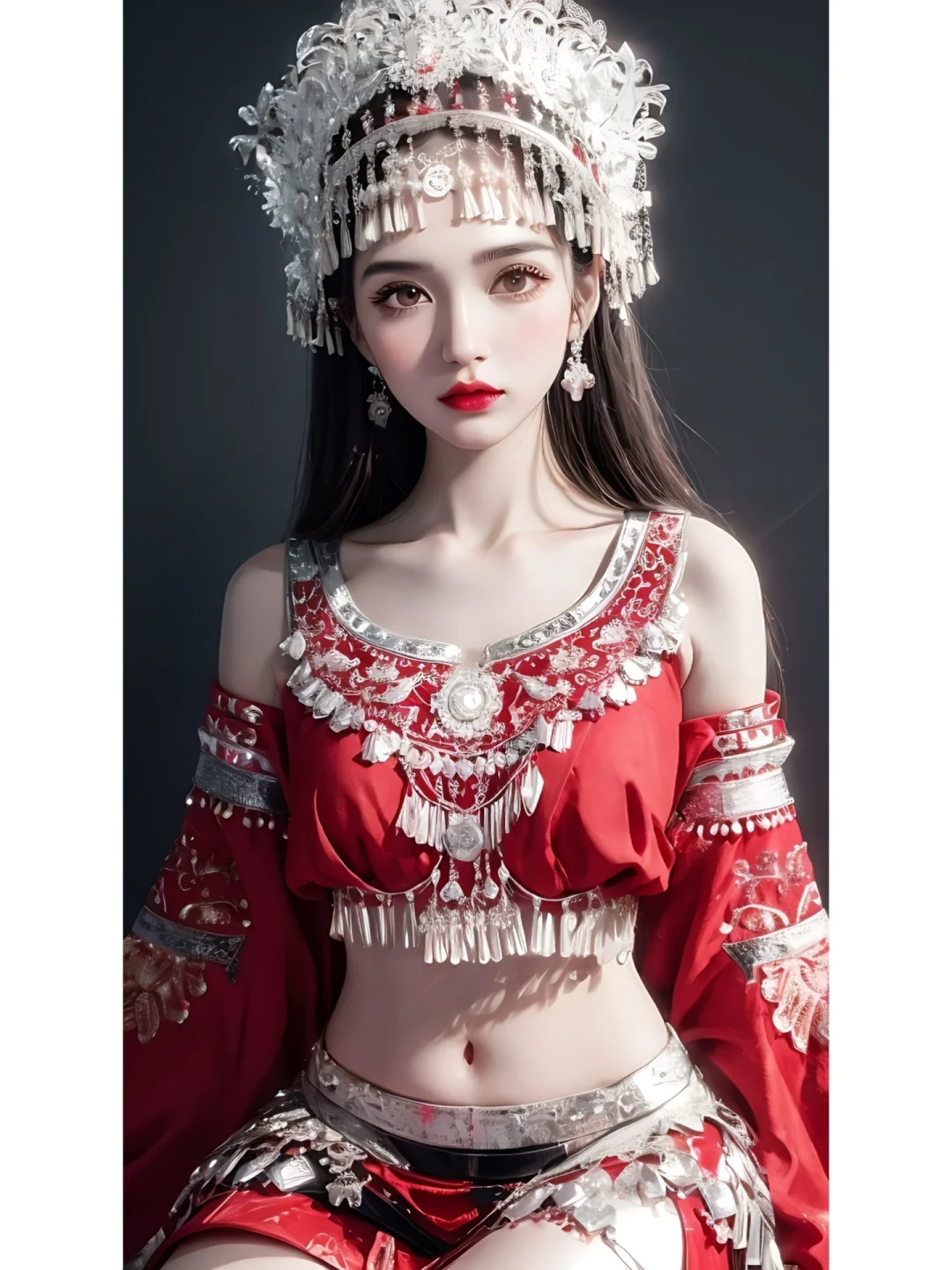苗族少女｜去苗寨一定还要穿苗服，太好看了