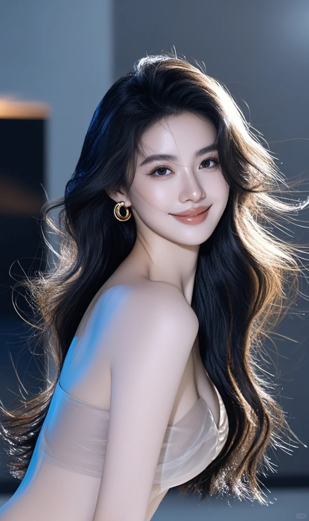是风动还是心动🌸，你心动了吗？（ai生成）