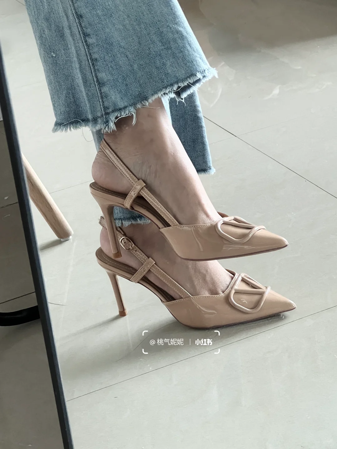 原相机实拍｜手工定制31-43码裸色高跟鞋！！