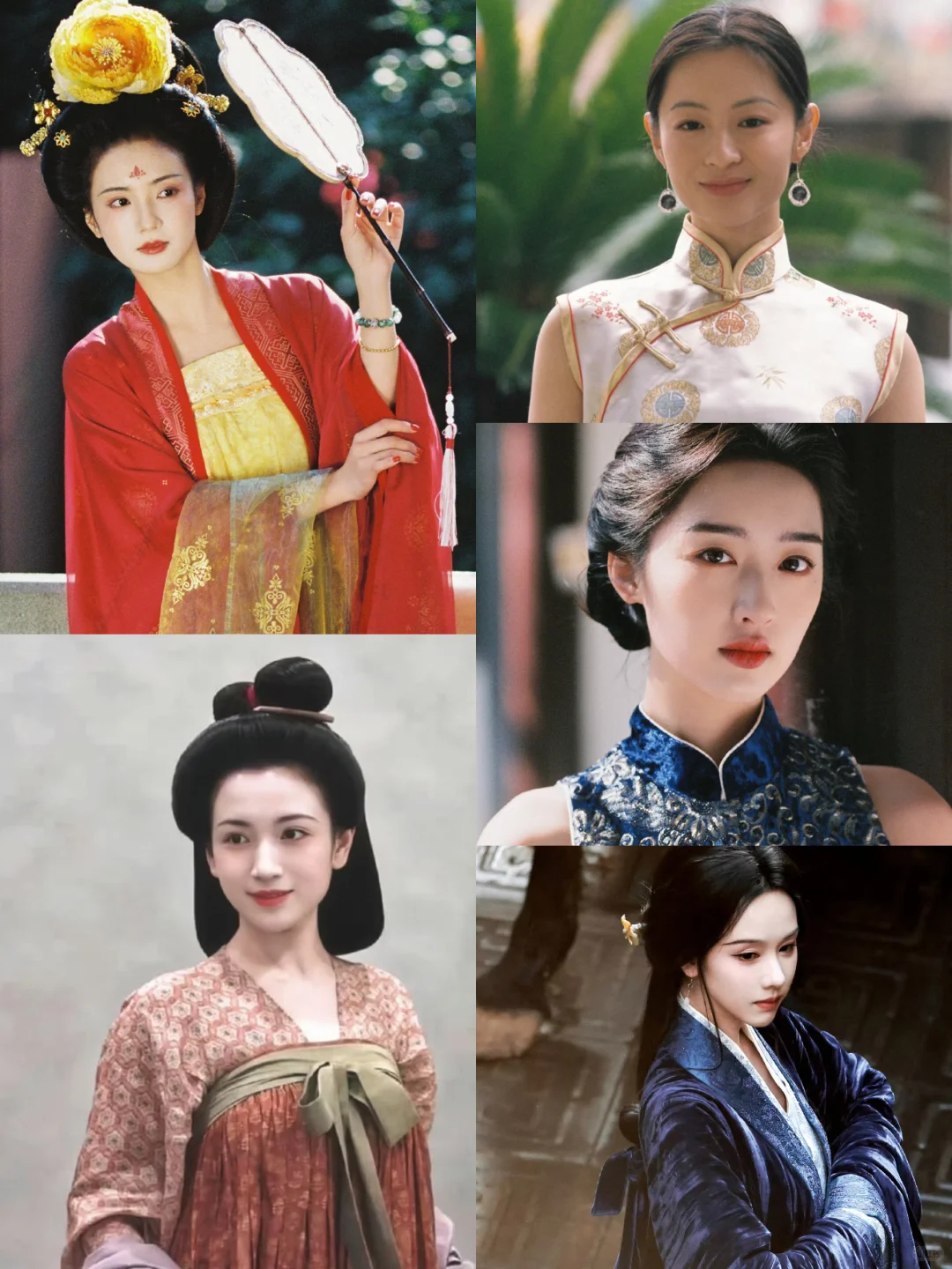 我眼中的古装剧女演员红榜