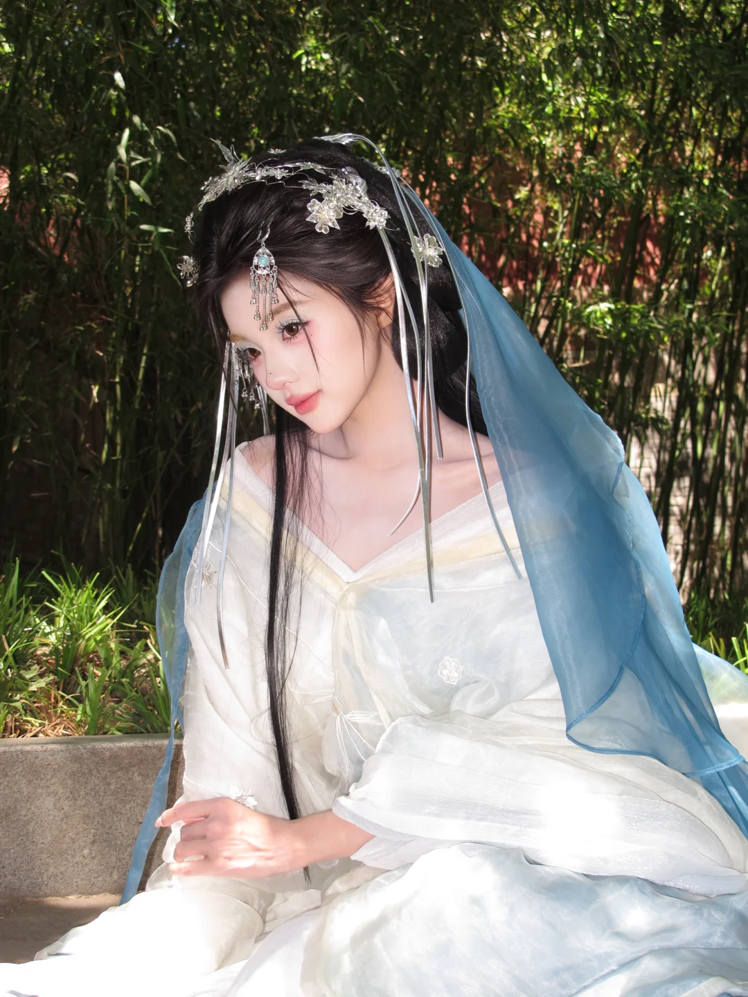 北京这样的清冷破碎感汉服妆造 试试又能怎