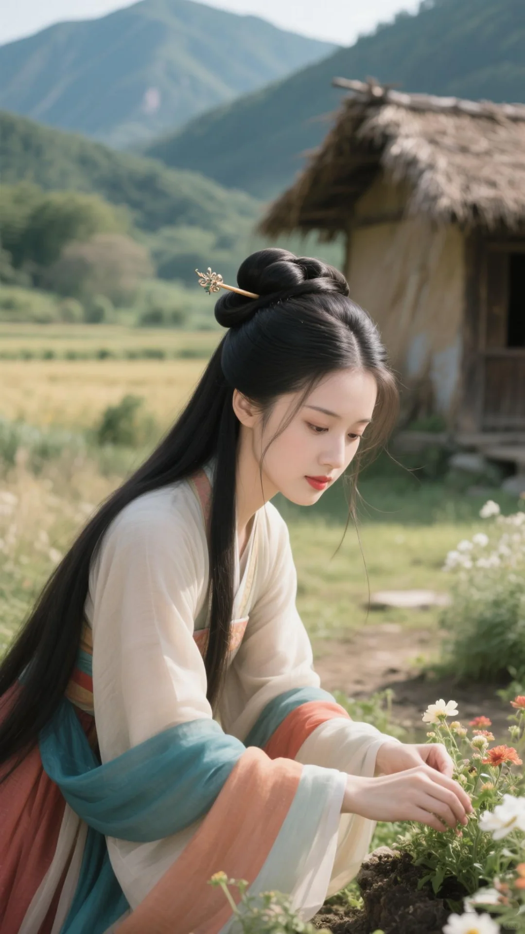 绿色系➕古风汉服