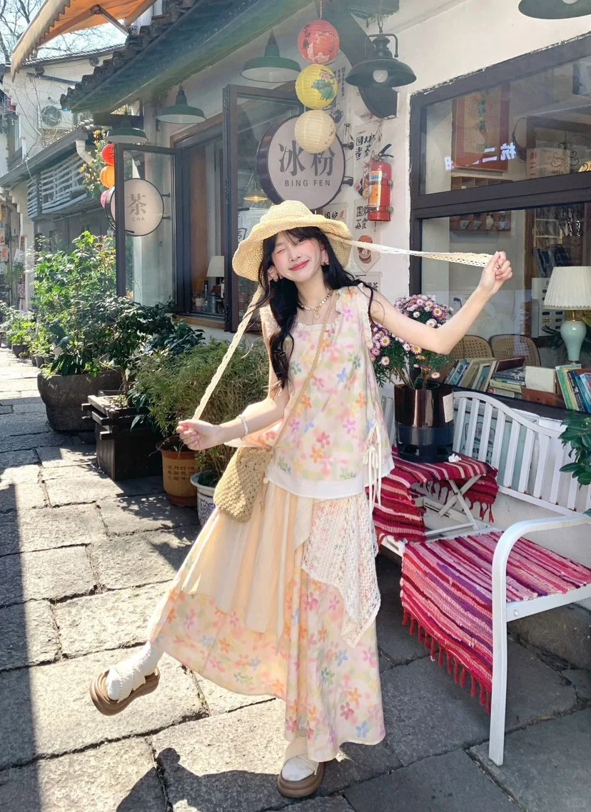 夏天就要穿蓝蓝白白的呀！💙💙