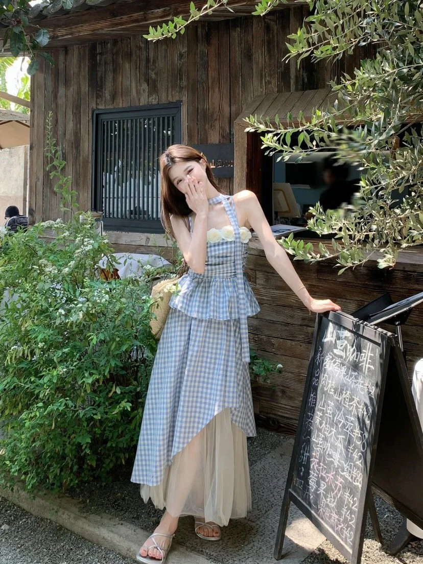 夏天就要穿蓝蓝白白的呀！💙💙