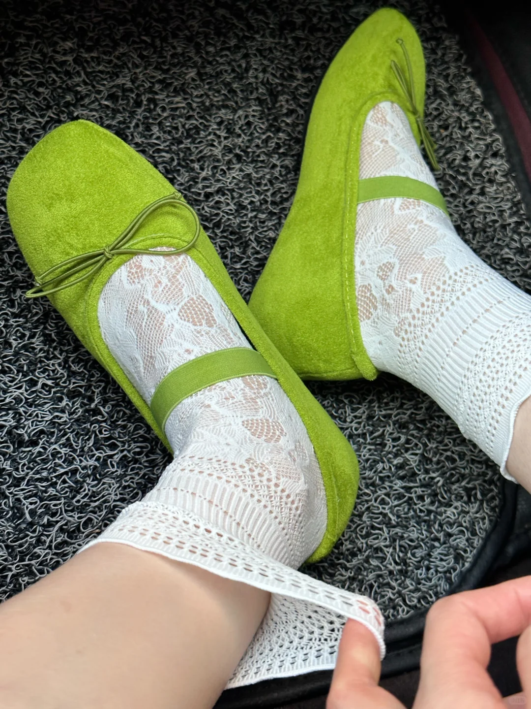 好甜呀！蕾丝袜让我秒变小甜妹🍦