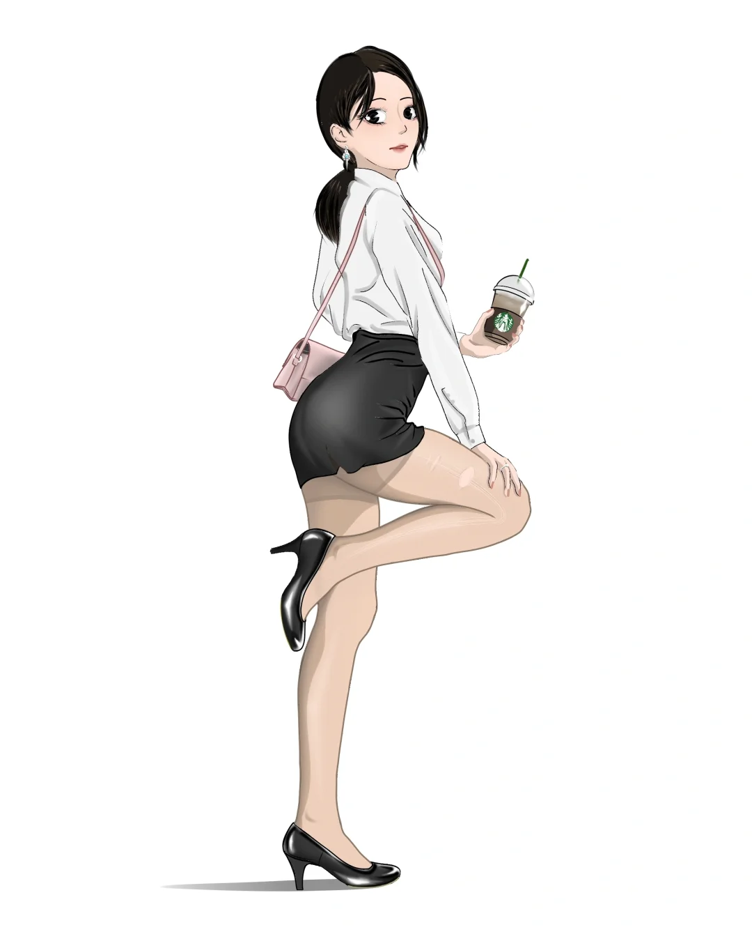 气质OL美女