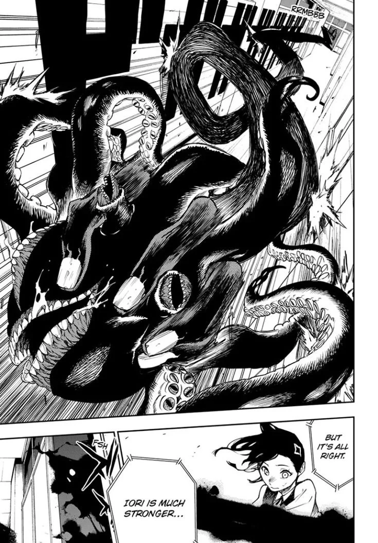 漫画分镜发现：字体人物结合，形成更大透视👍