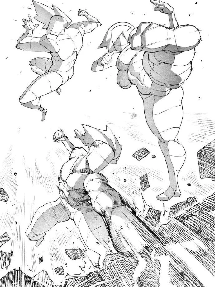 【绘板素材】人物透视线稿🎨
