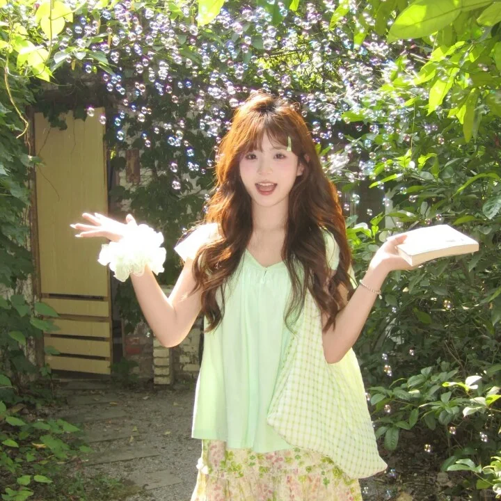 💚夏日來信／✉ ⊹˚清新女头🍀🍃