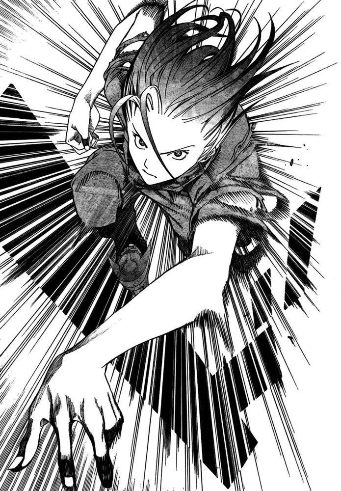 漫画分镜发现：字体人物结合，形成更大透视👍