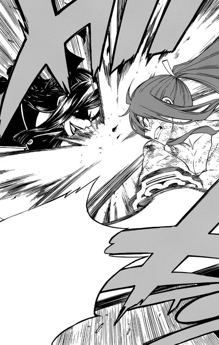 漫画分镜发现：字体人物结合，形成更大透视👍