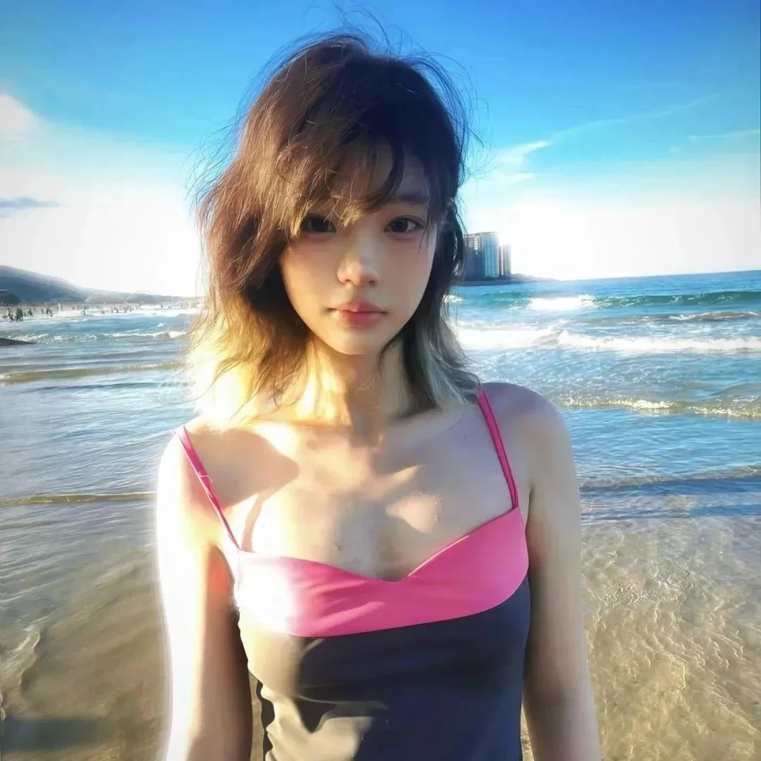 𝙒𝙚𝘾𝙝𝙖𝙩 | 海边女头