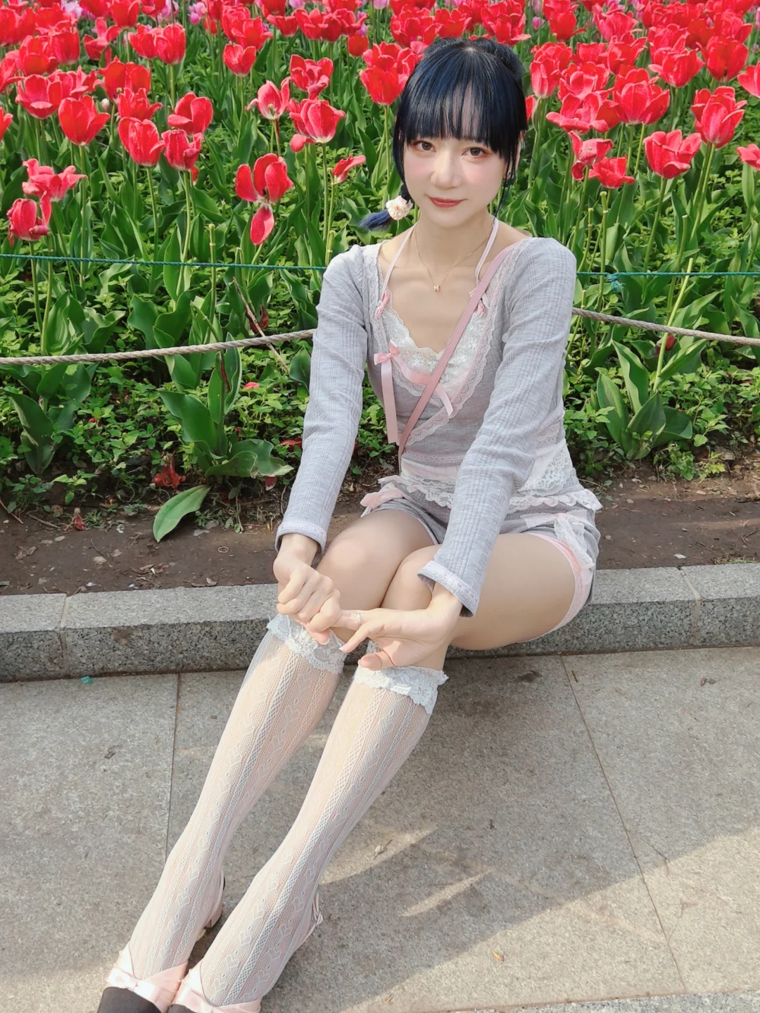 灰色芭蕾甜欲@国家植物园郁金香