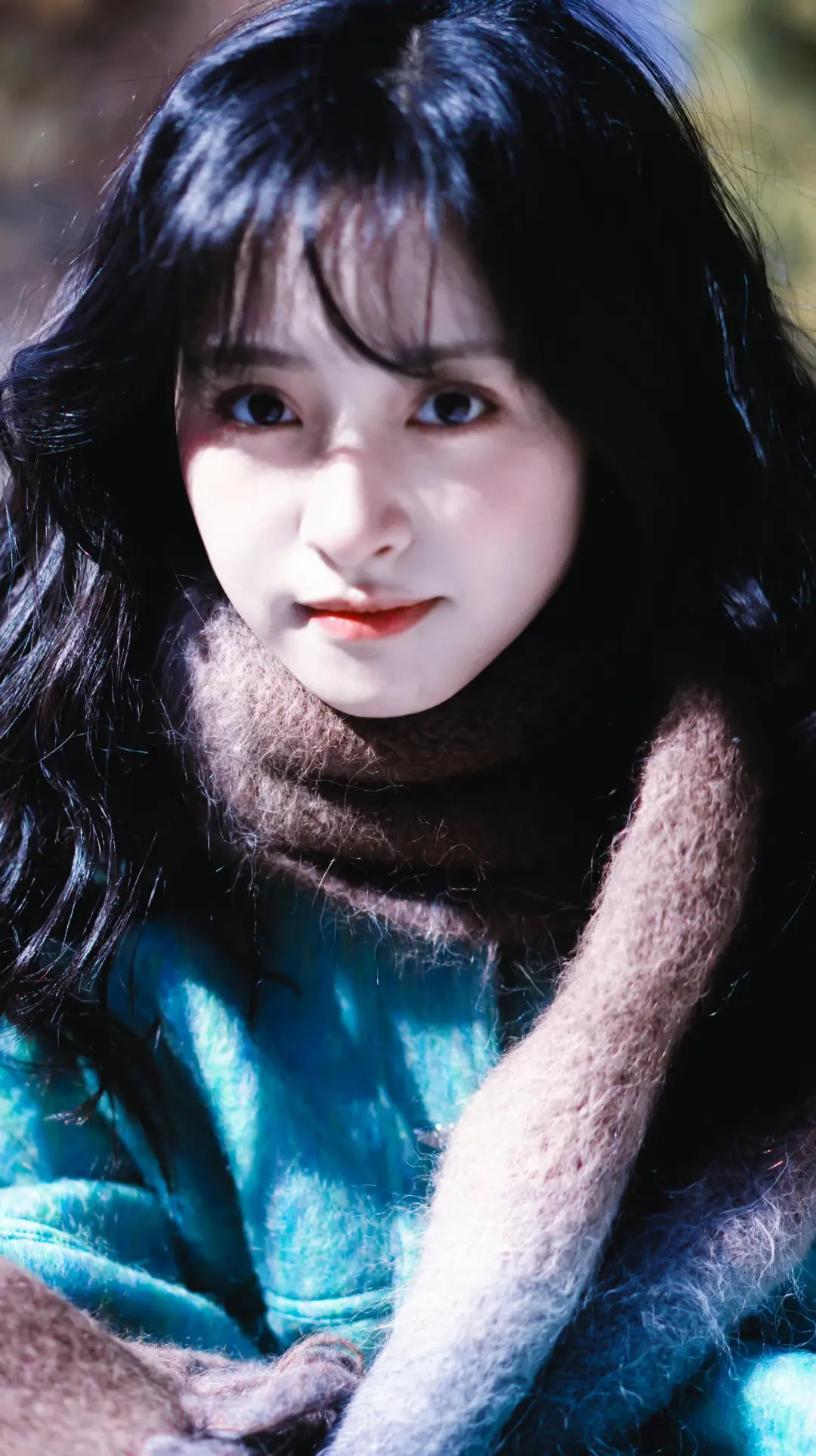 沈月〡18张可爱甜美少女头像壁纸清新图甜妹