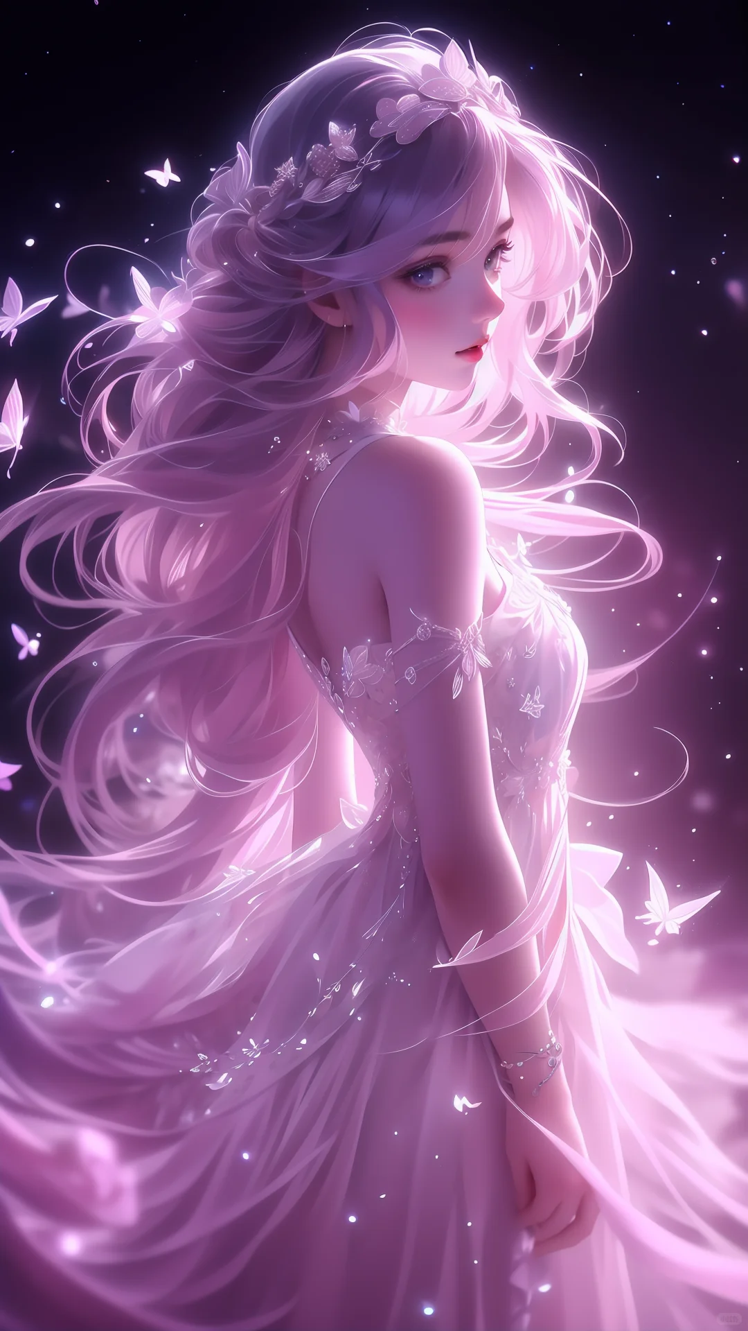 梦幻蝶舞：美丽与神秘的邂逅