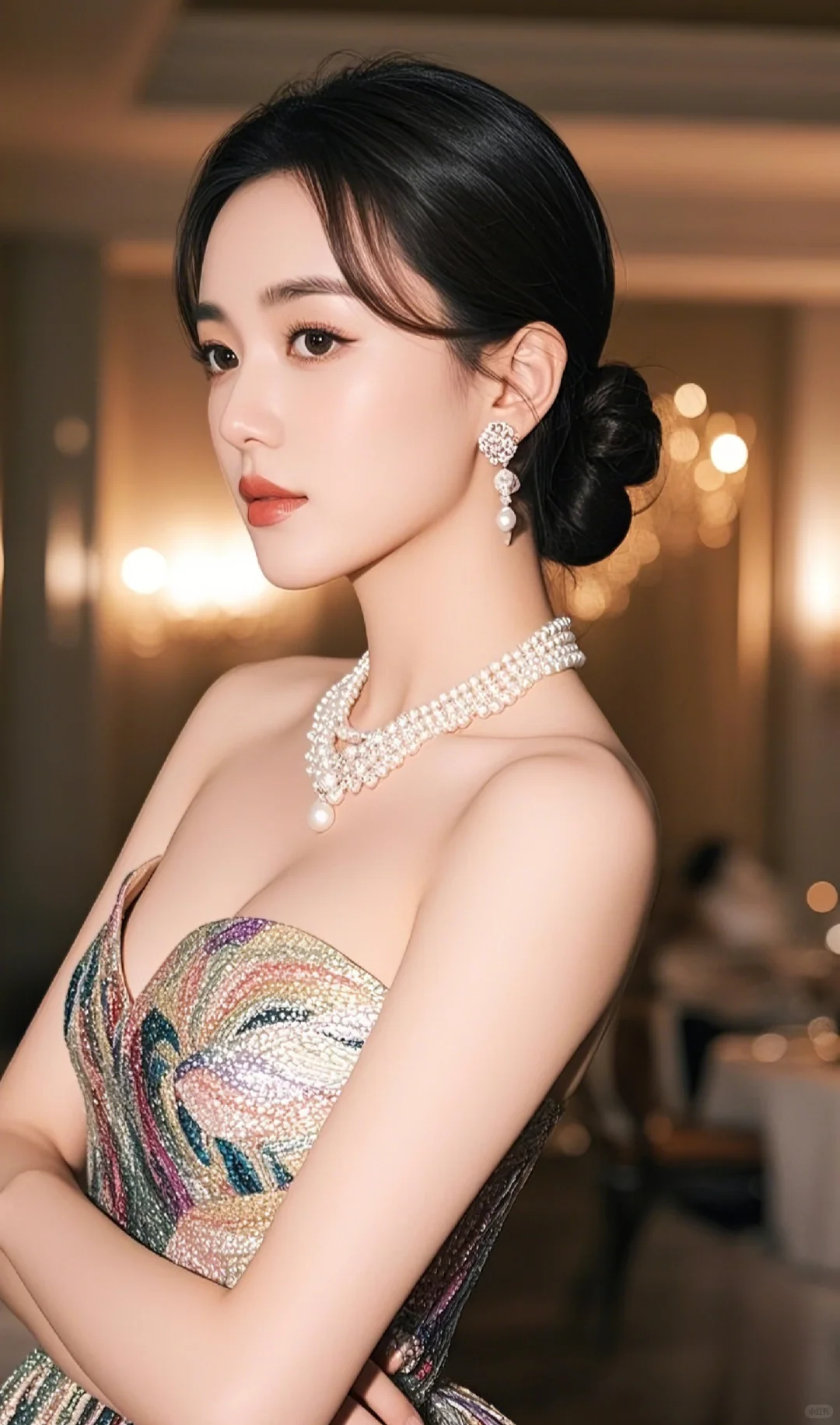 这颜值也太仙了吧！太美了！气质女神【ai】