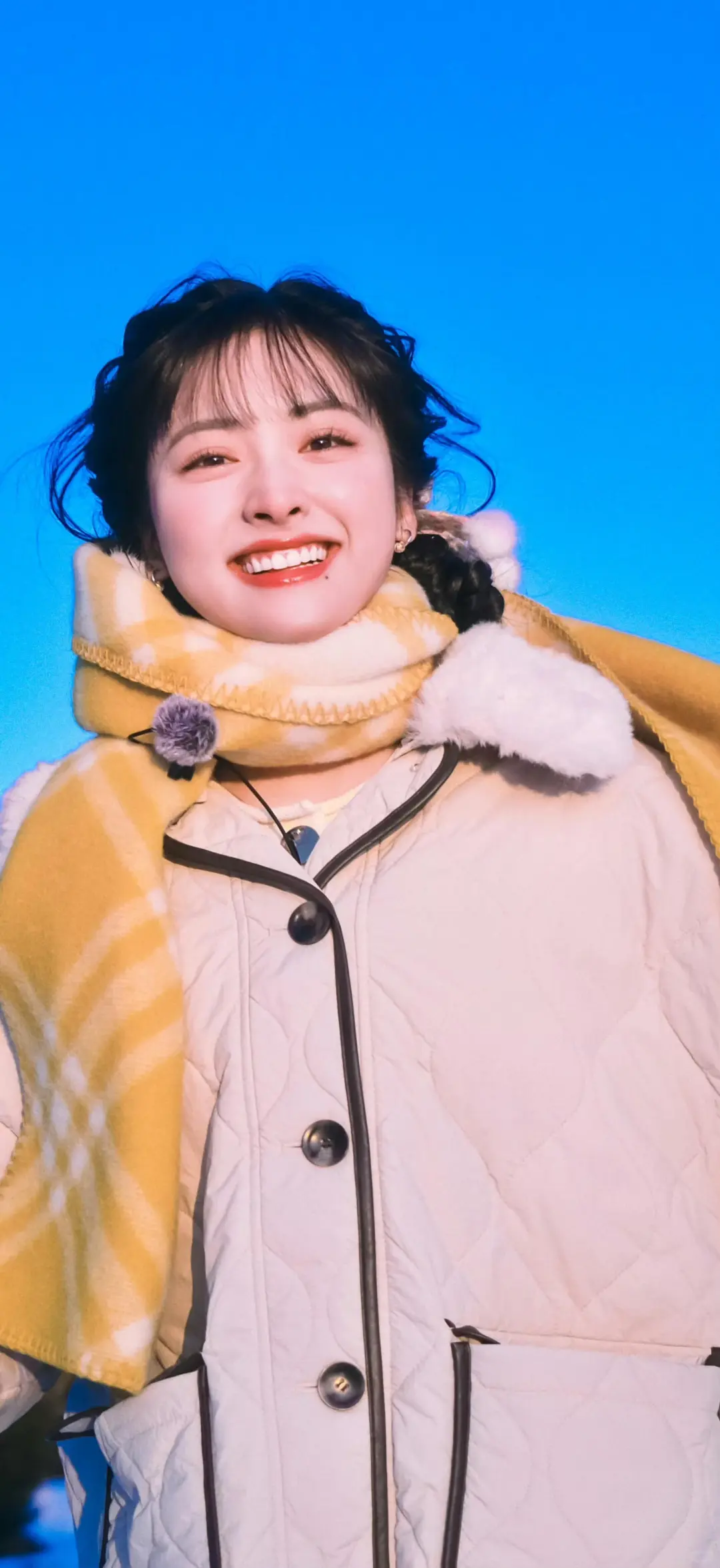 沈月〡18张可爱甜美少女头像壁纸清新图甜妹