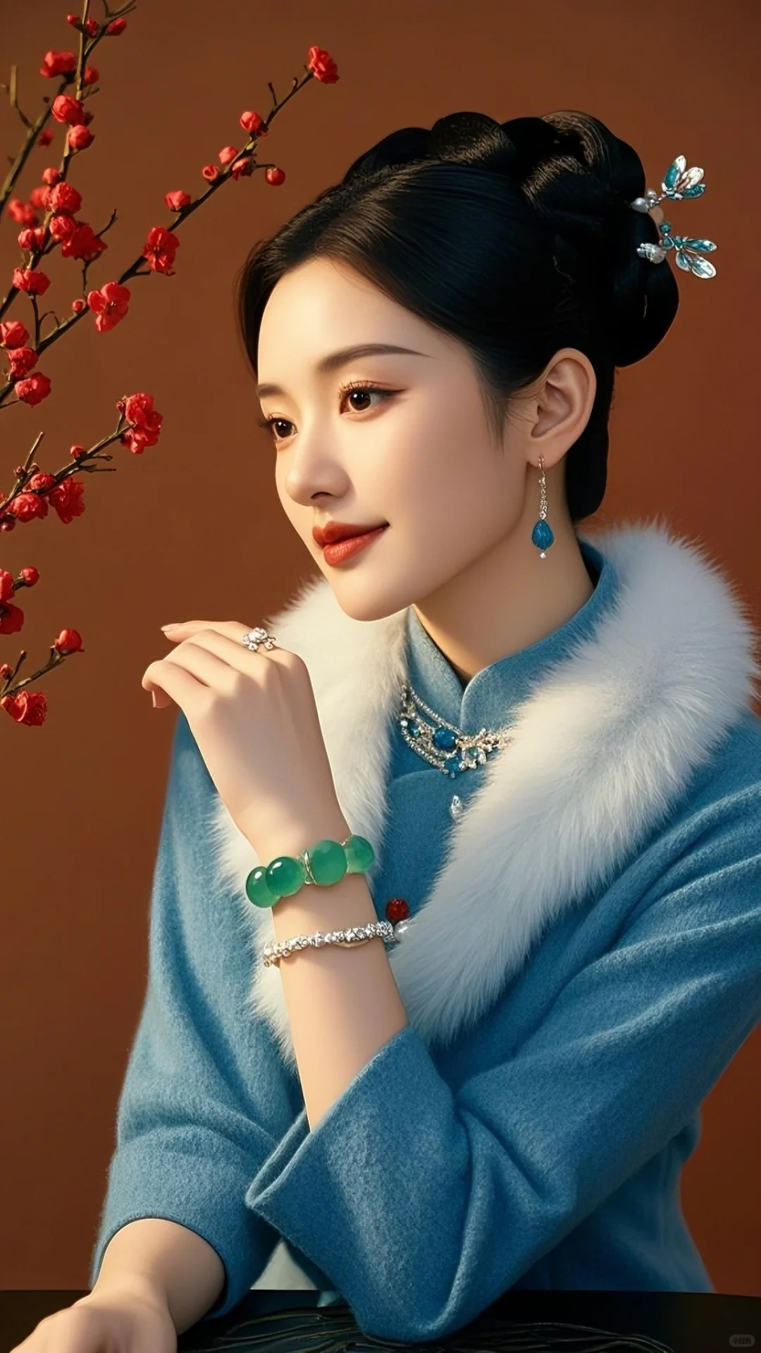 这组美照太美了，气质女神（ai生成）