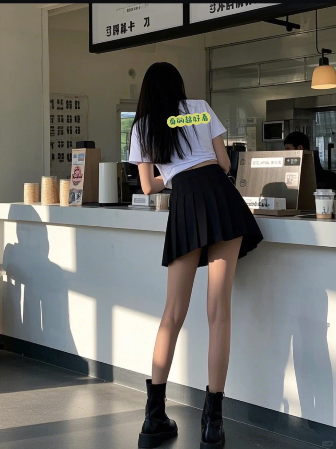 女大学生街拍