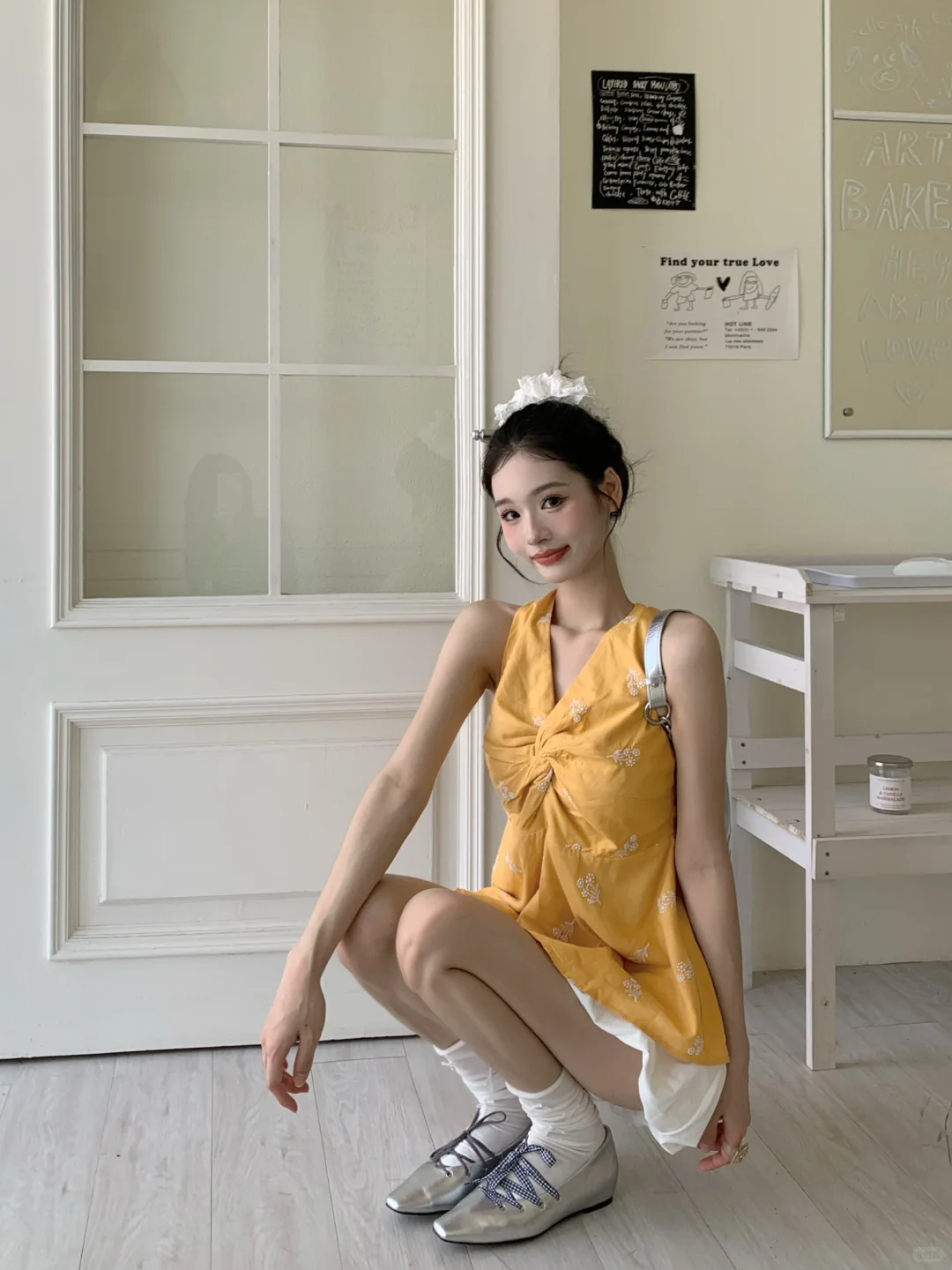 韩女拍照📷