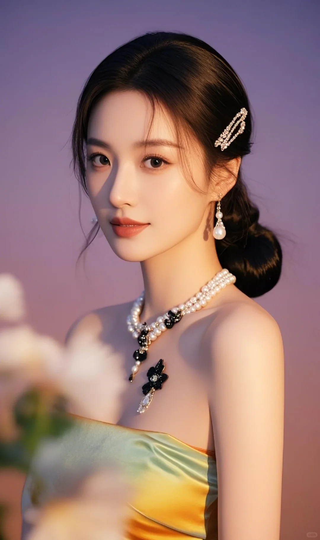 这颜值也太仙了吧！太美了！气质女神【ai】