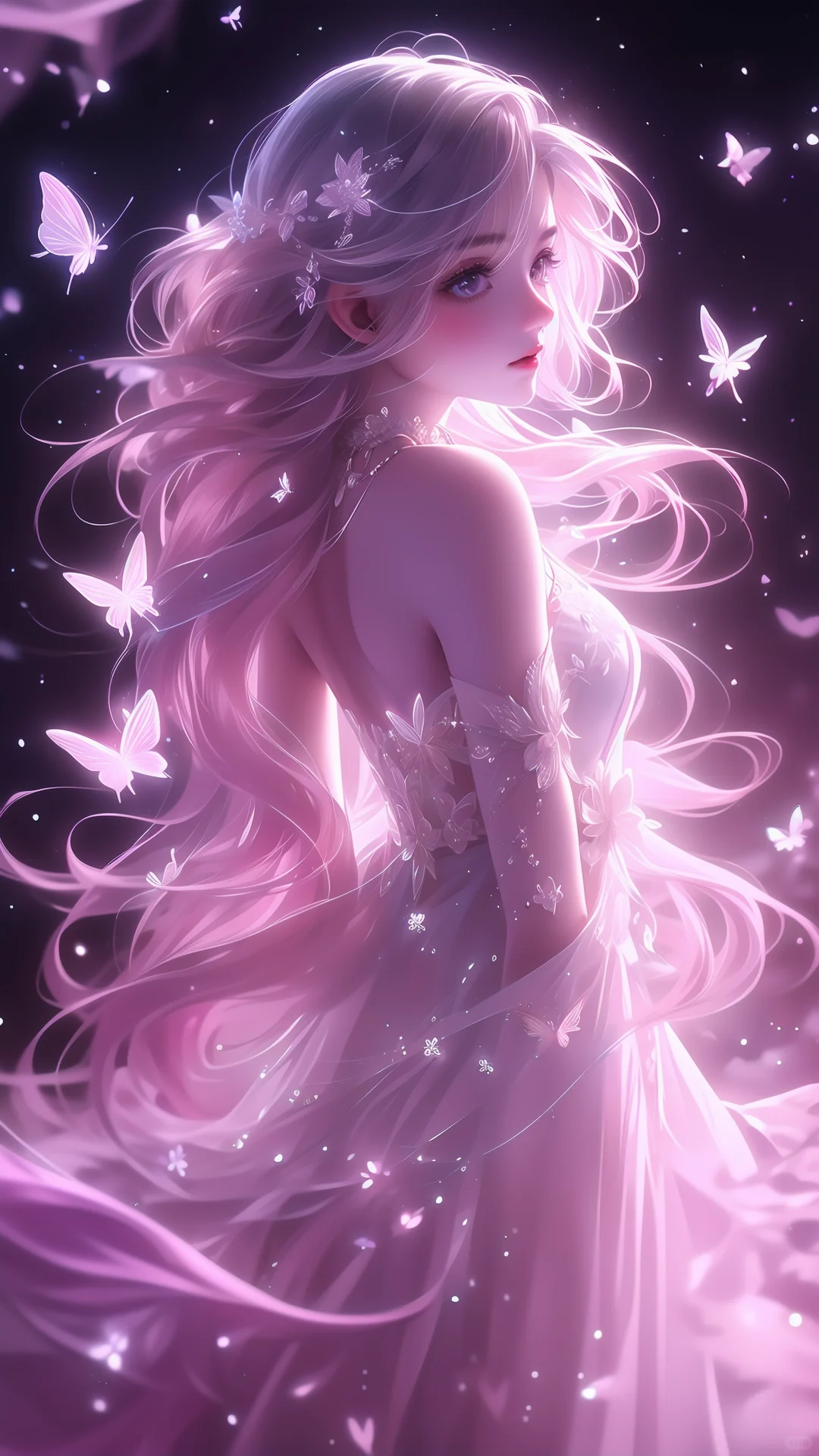 梦幻蝶舞：美丽与神秘的邂逅