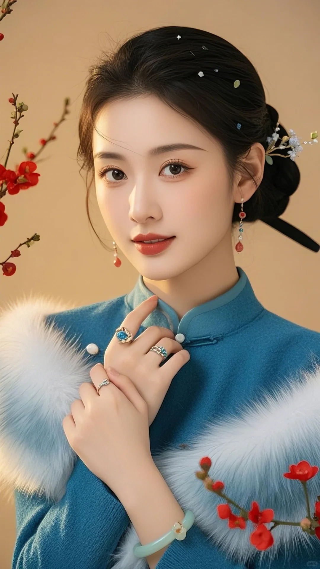 这组美照太美了，气质女神（ai生成）