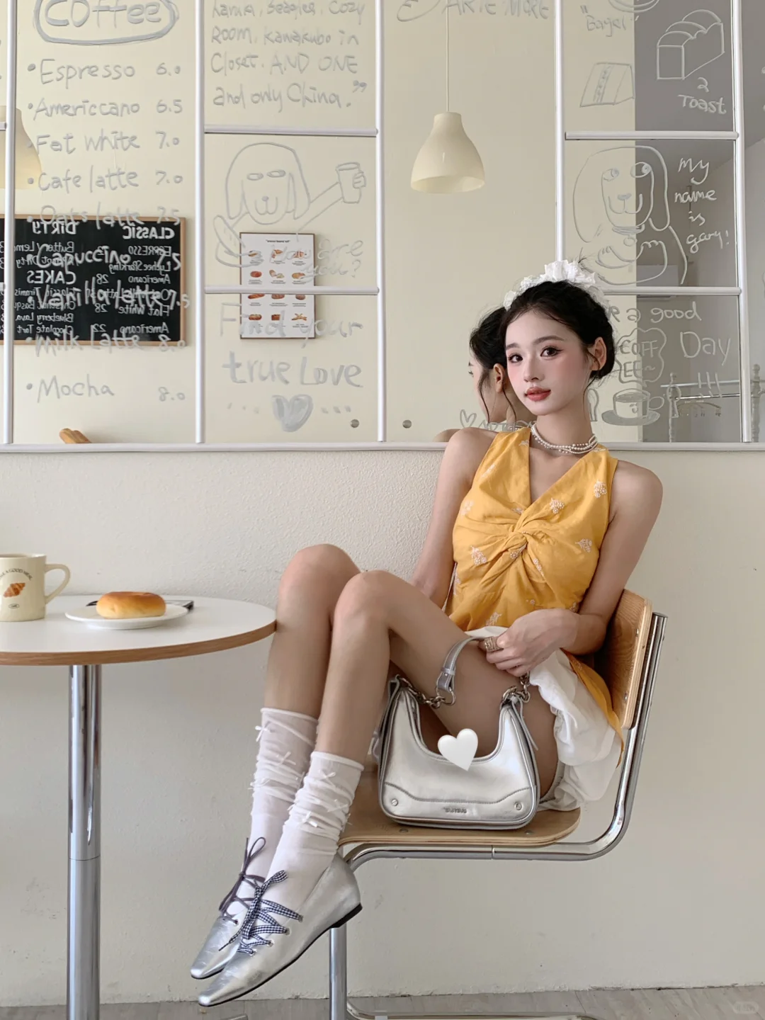 韩女拍照📷