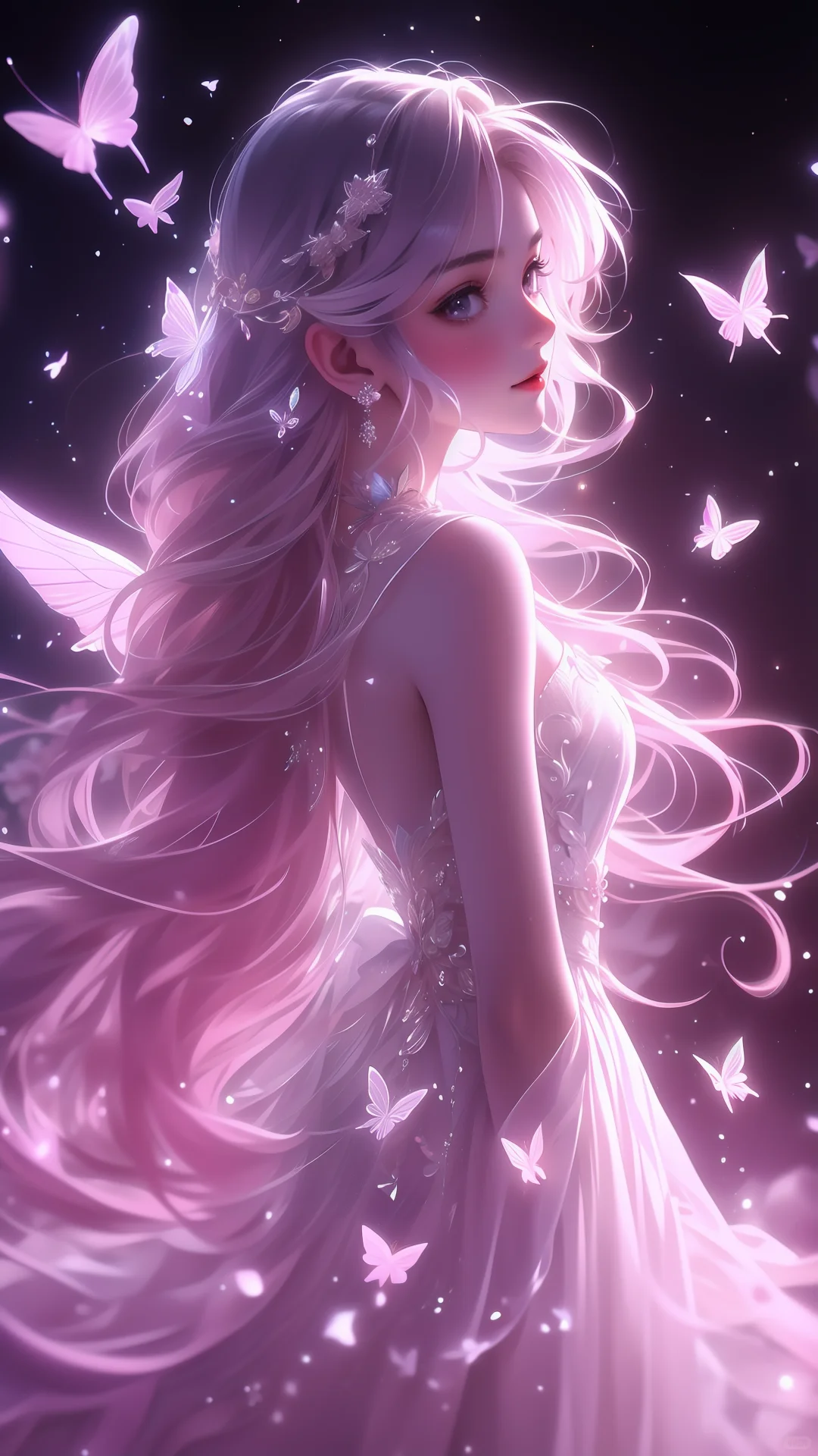 梦幻蝶舞：美丽与神秘的邂逅