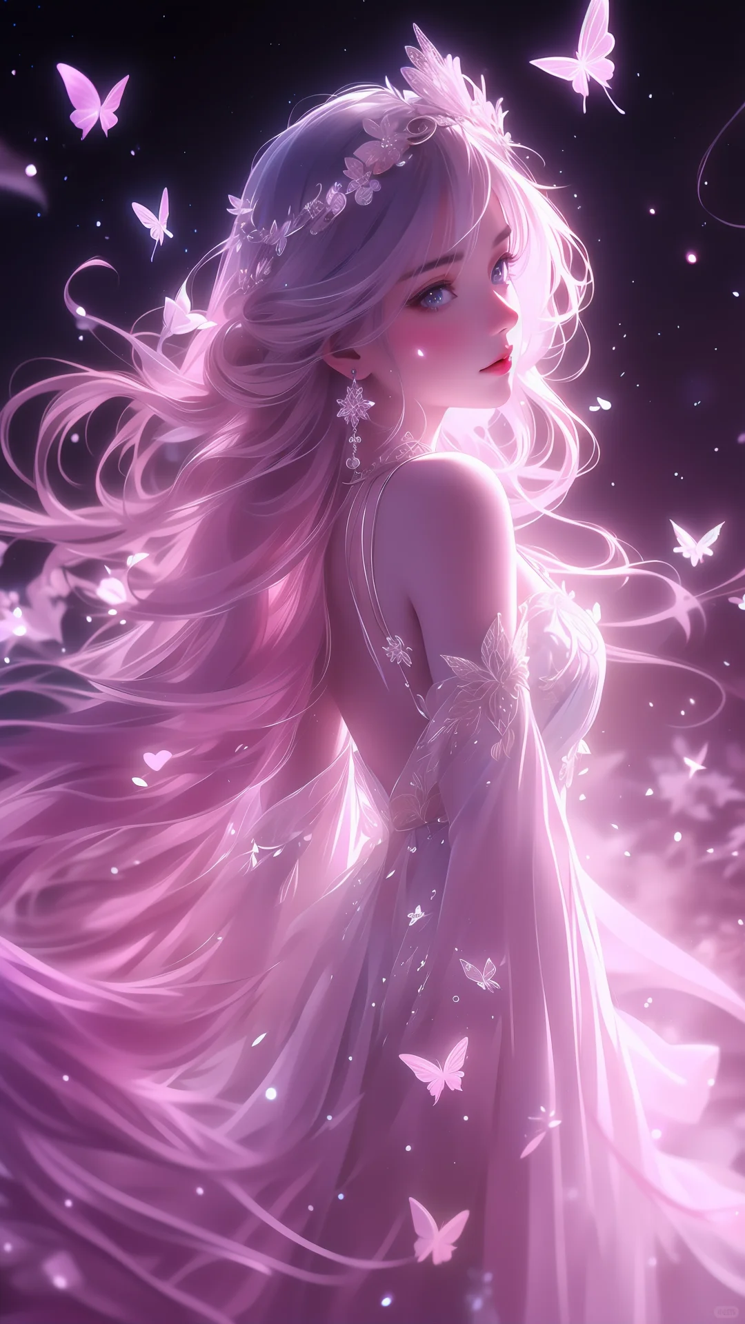 梦幻蝶舞：美丽与神秘的邂逅