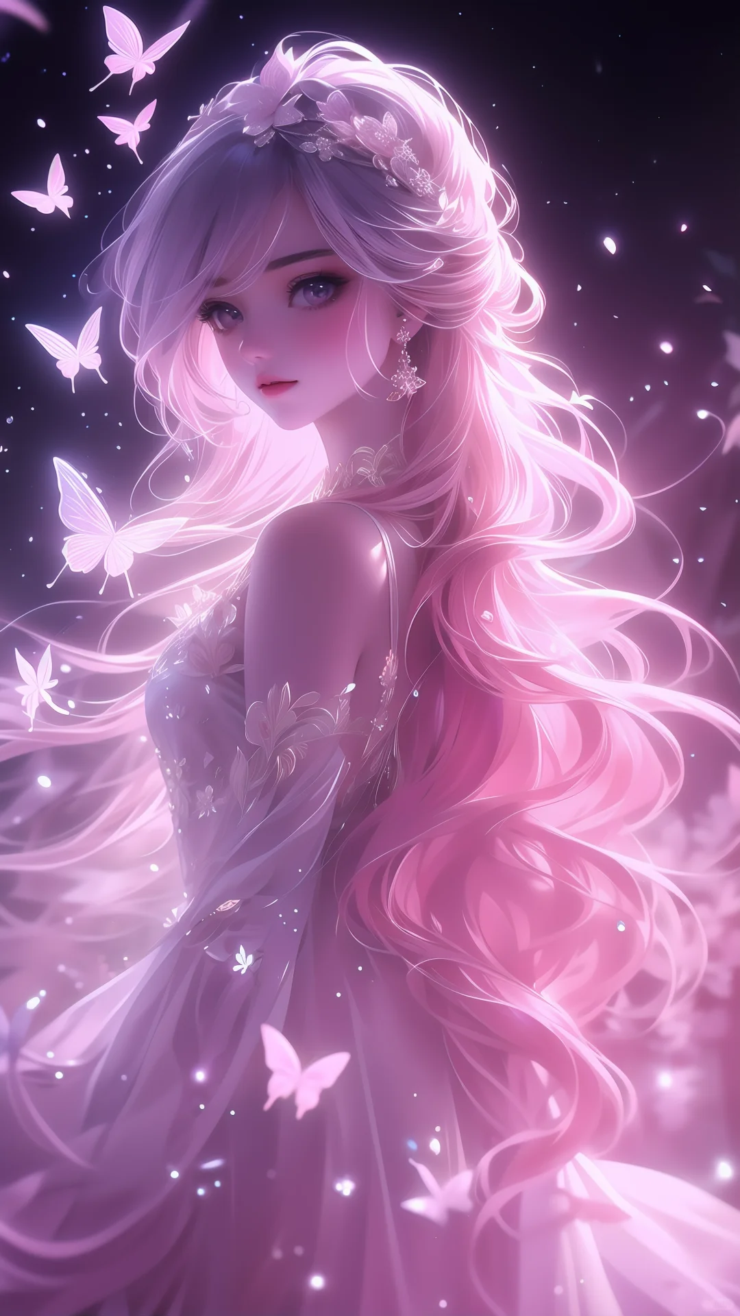 梦幻蝶舞：美丽与神秘的邂逅