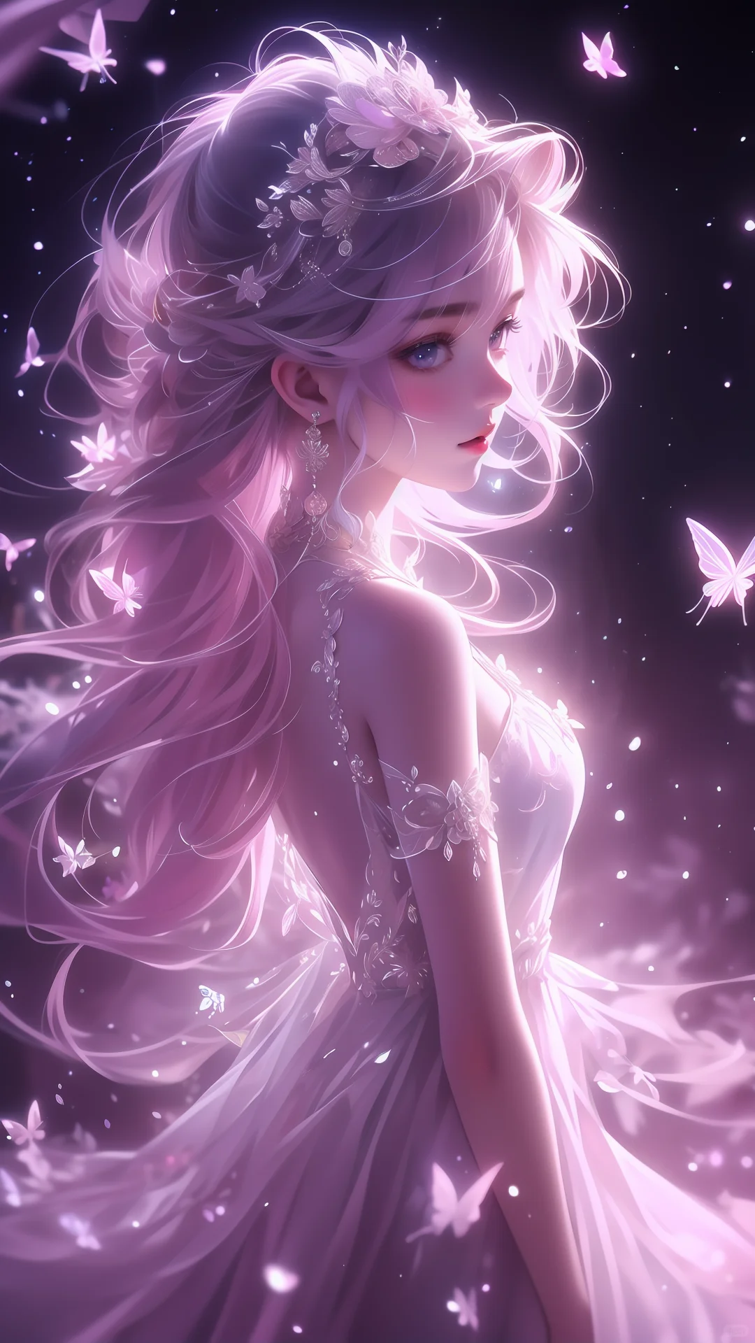 梦幻蝶舞：美丽与神秘的邂逅