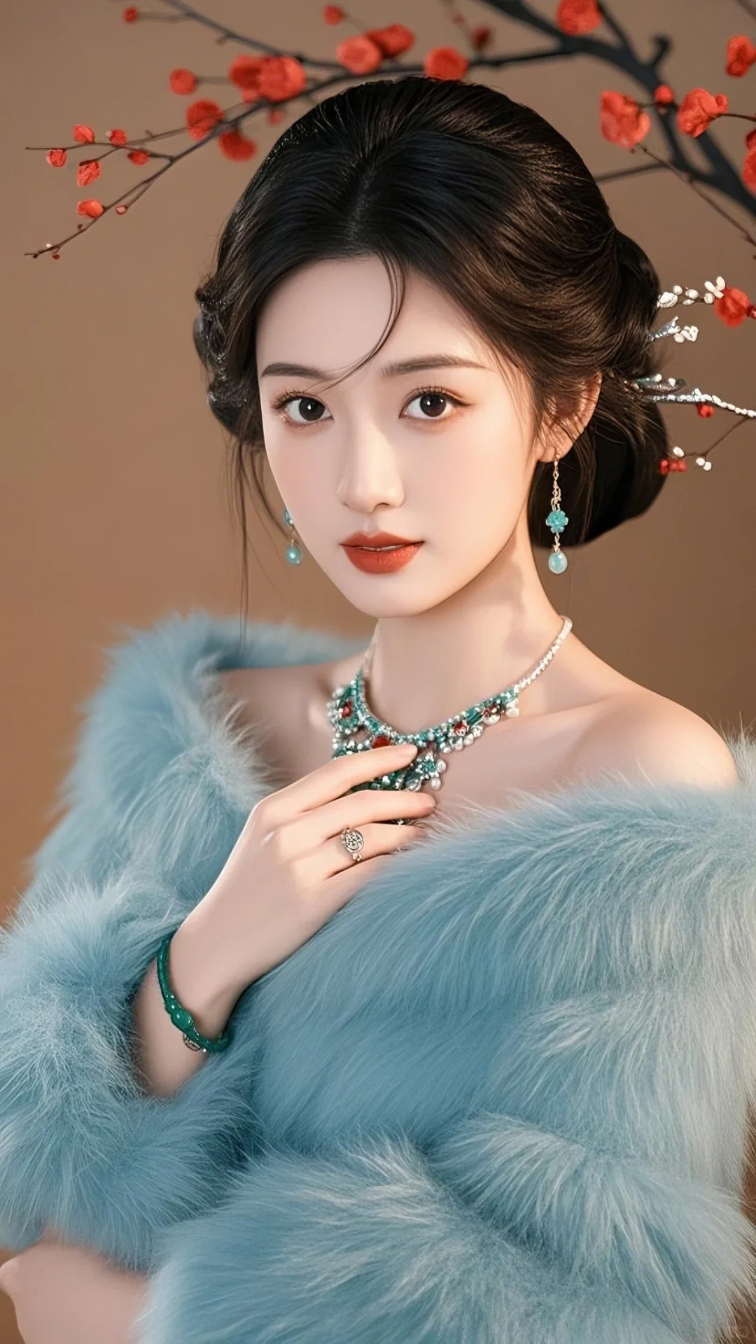 这组美照太美了，气质女神（ai生成）