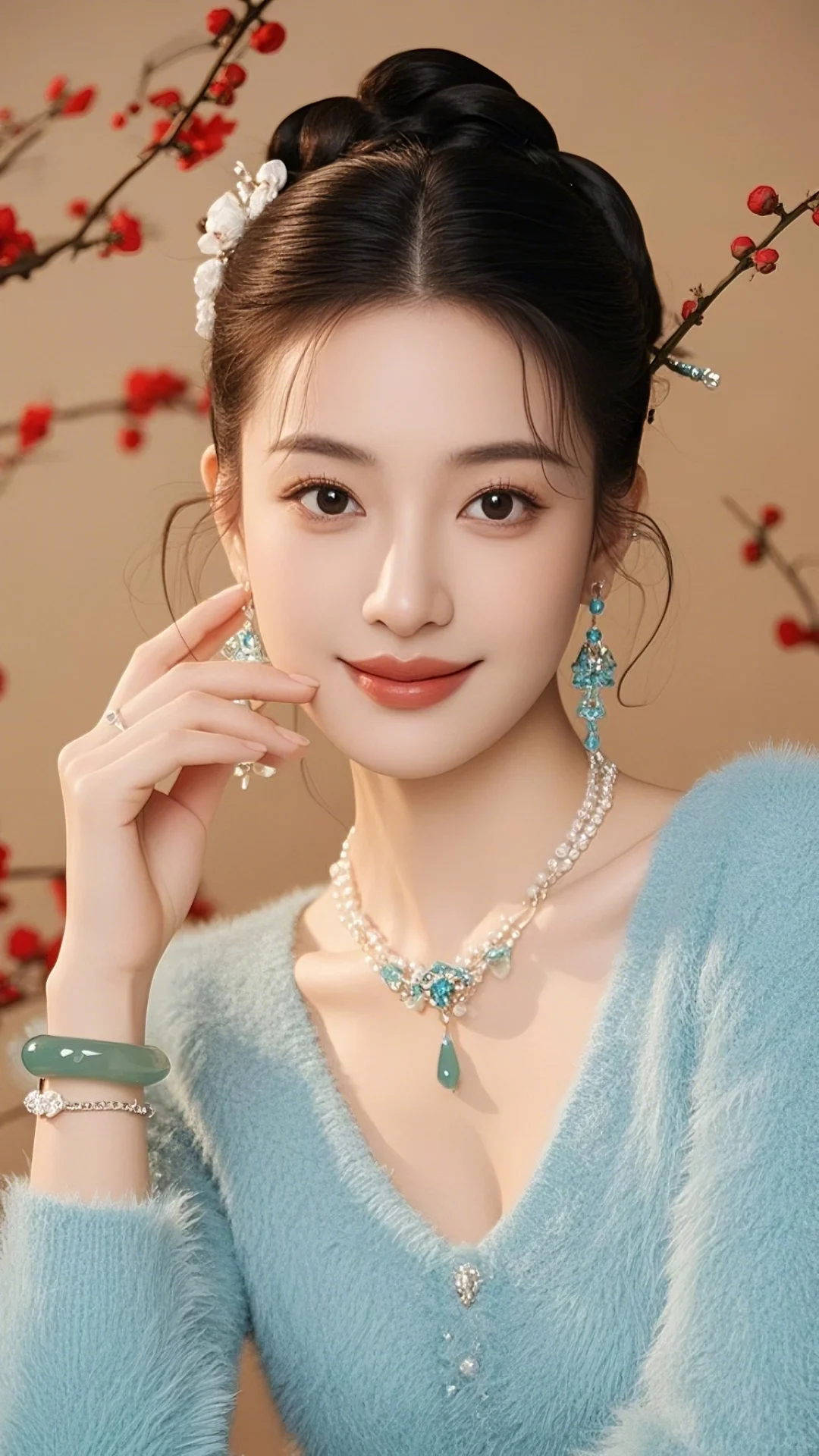 这组美照太美了，气质女神（ai生成）