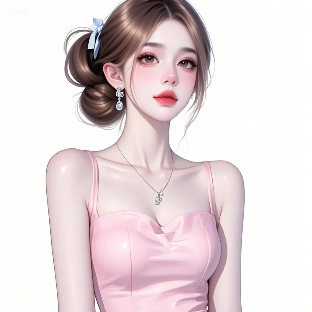 甜美风女神隔壁小孩都馋哭了