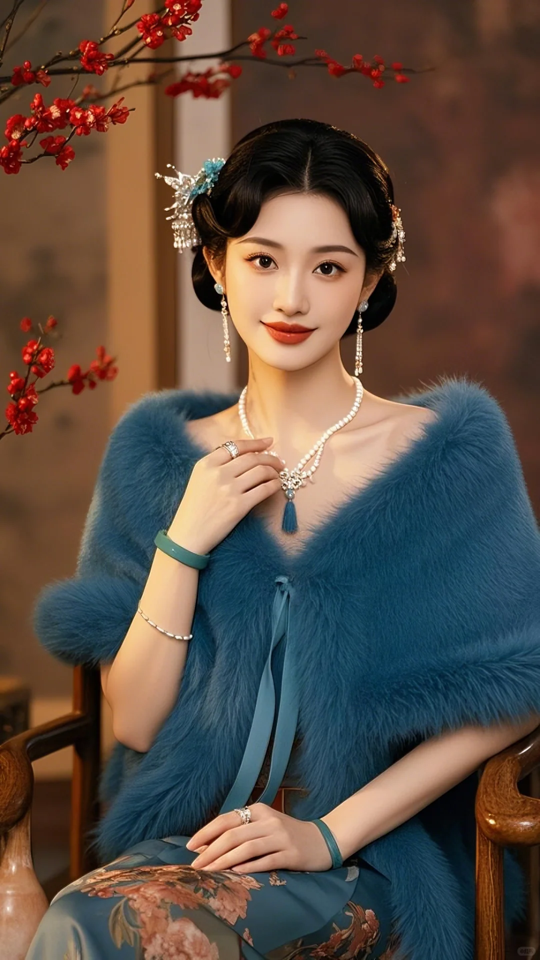 这组美照太美了，气质女神（ai生成）