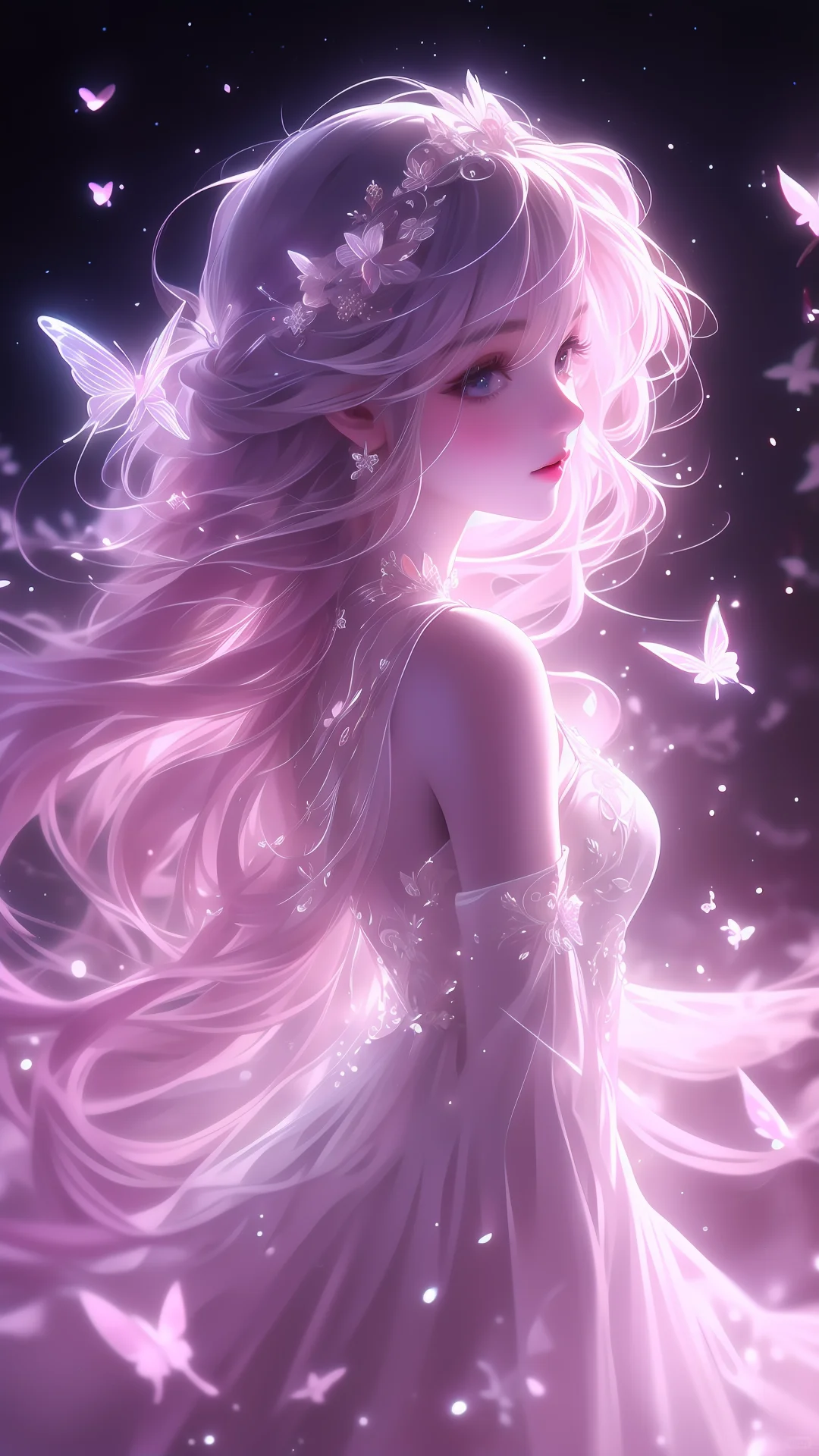 梦幻蝶舞：美丽与神秘的邂逅