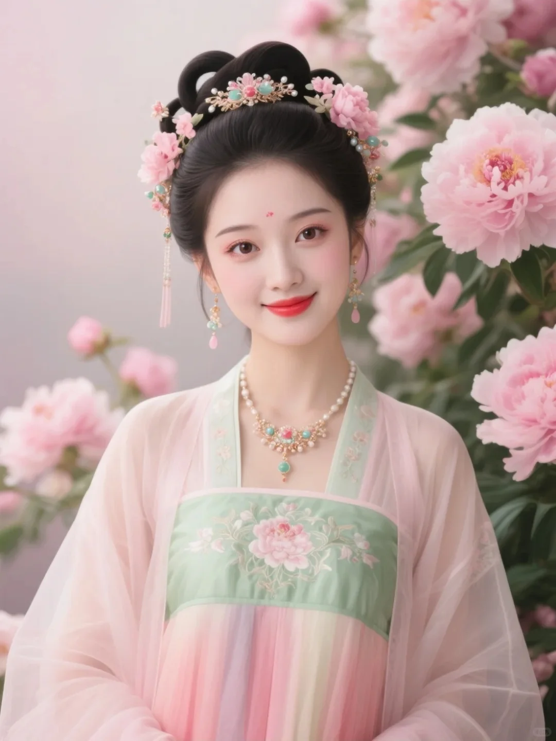 好美的古风少女啊～～