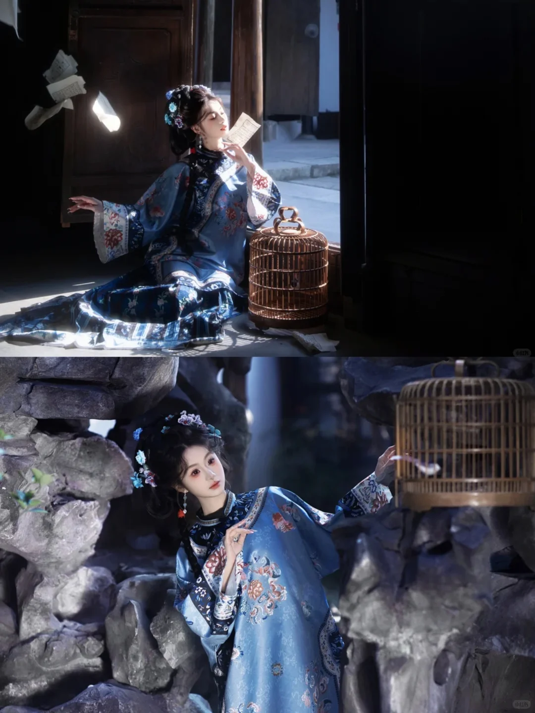 被pyq夸爆了的氛围感💙清汉女写真‼️