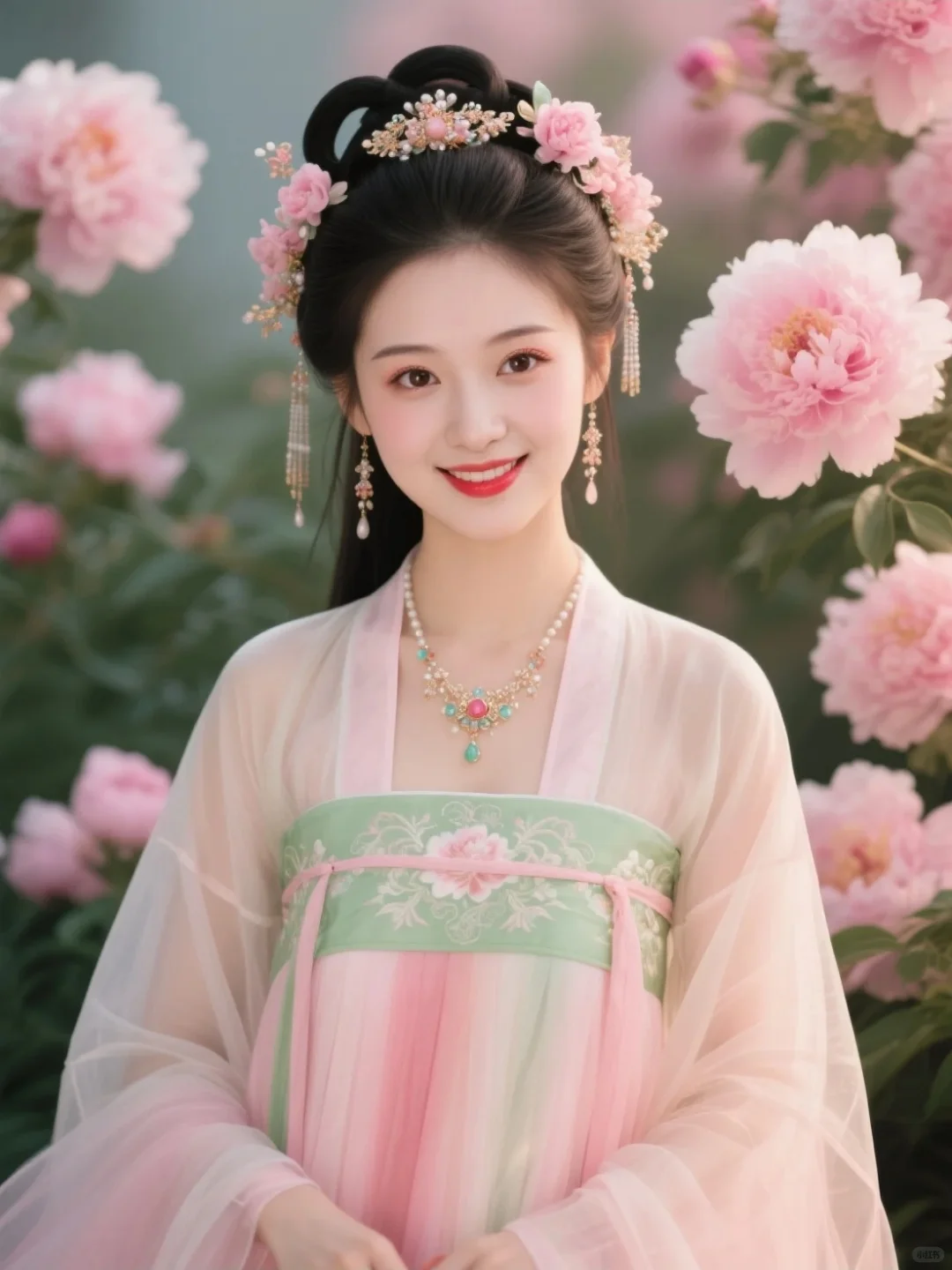 好美的古风少女啊～～