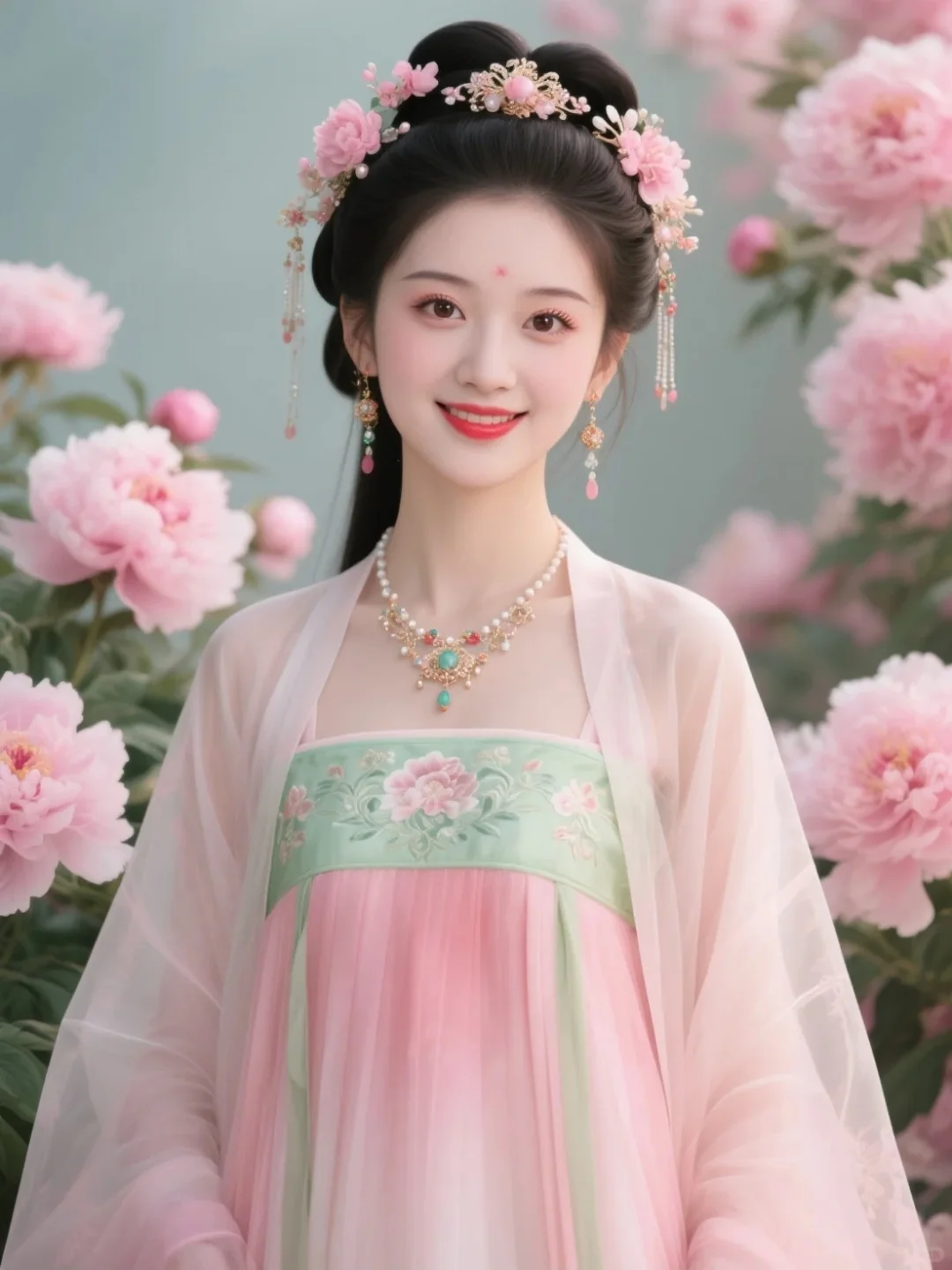 好美的古风少女啊～～