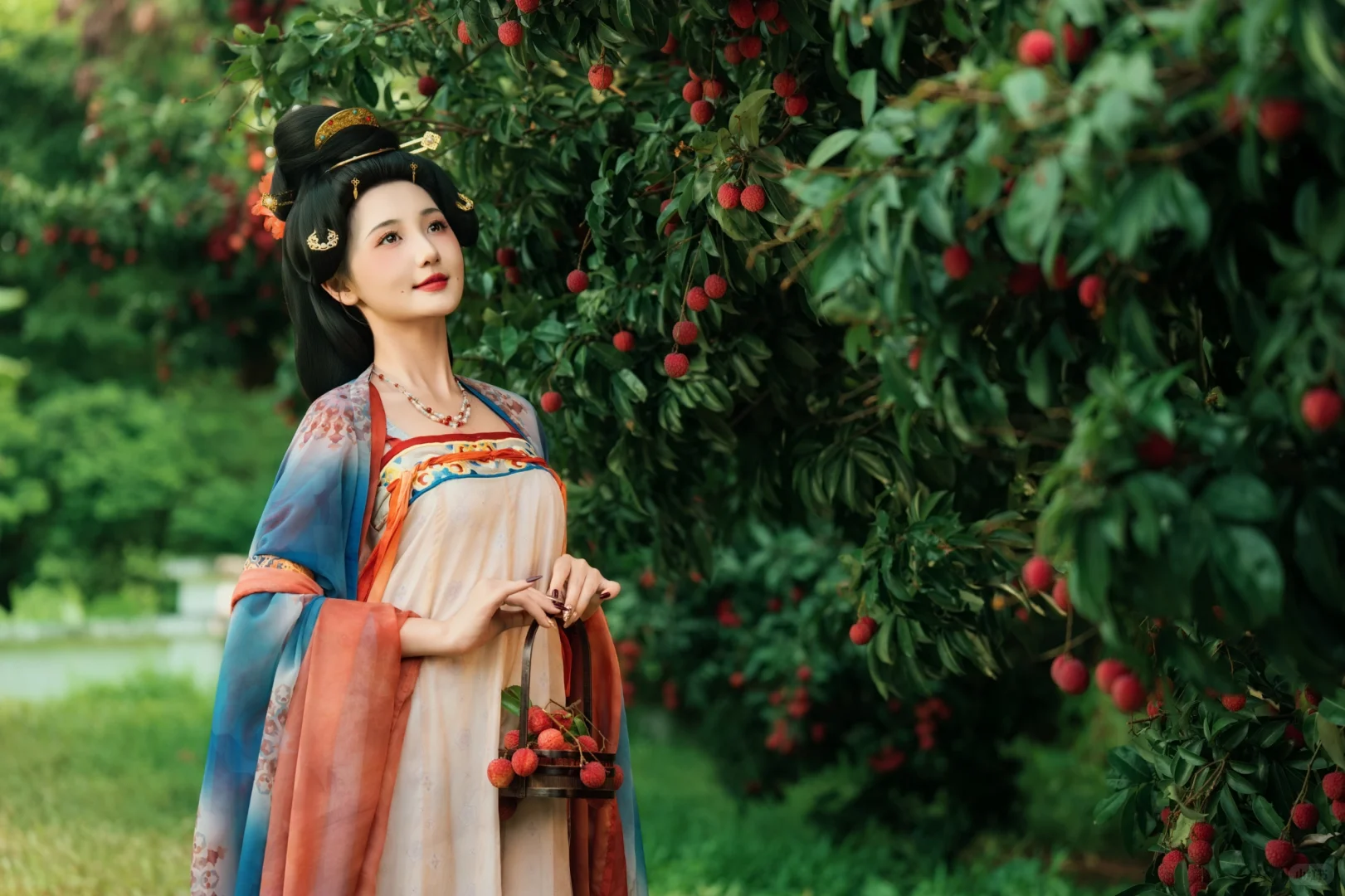汉服荔枝宴，绝美！