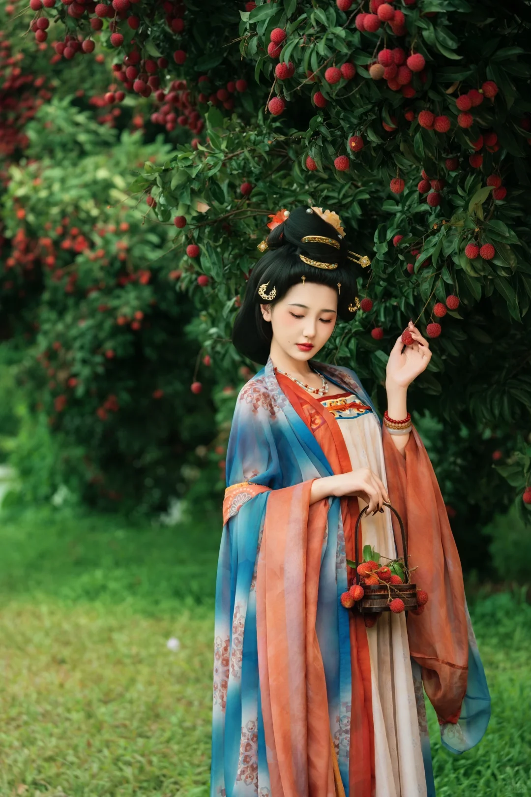 汉服荔枝宴，绝美！