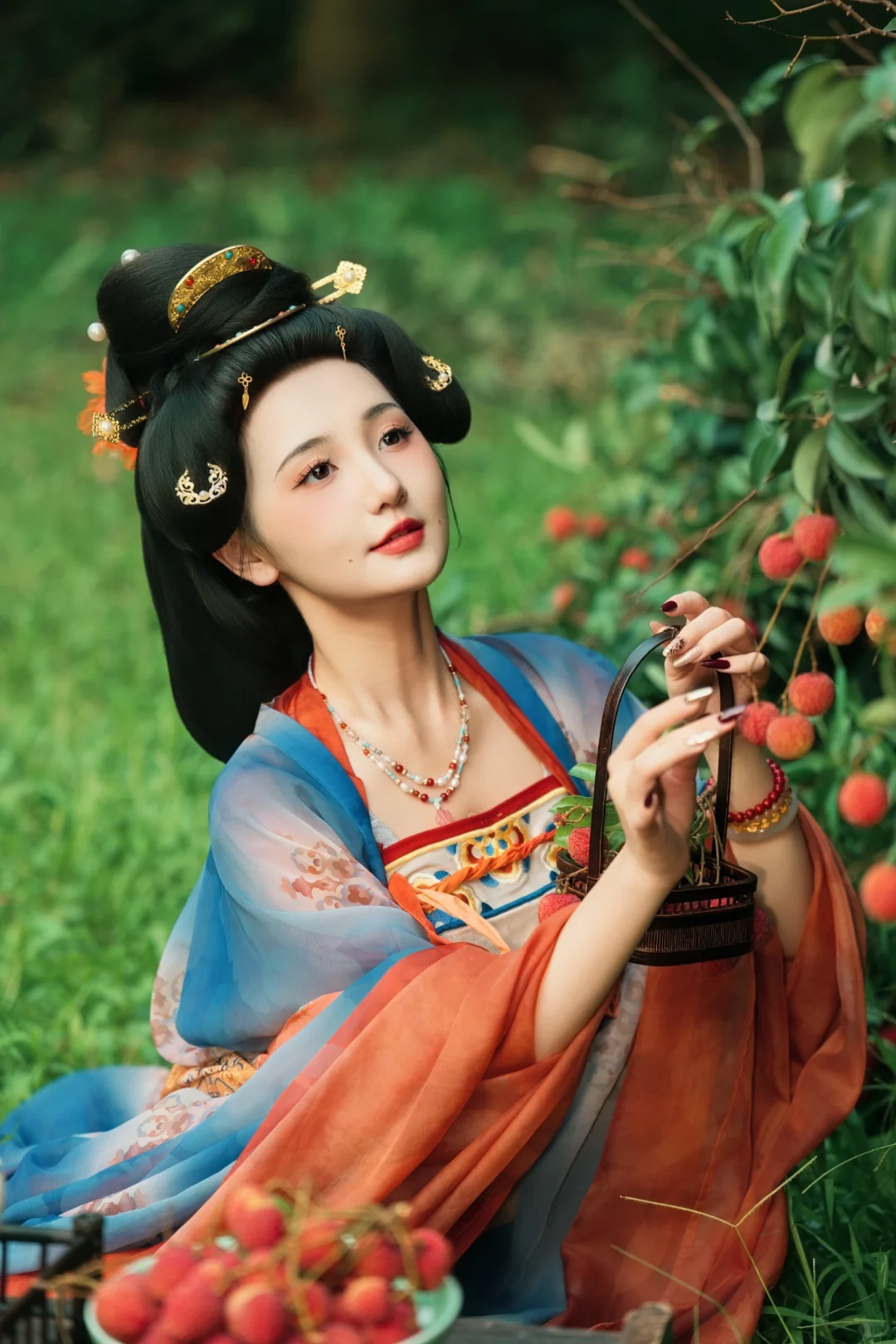 汉服荔枝宴，绝美！